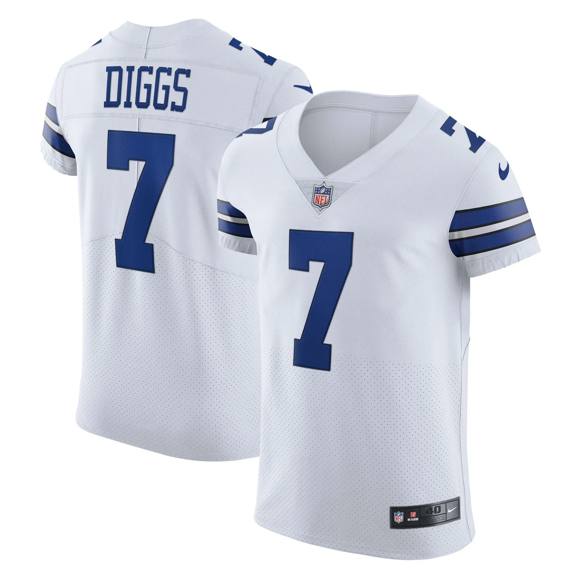 Trevon Diggs Dallas Cowboys  Vapor Elite Jersey - White