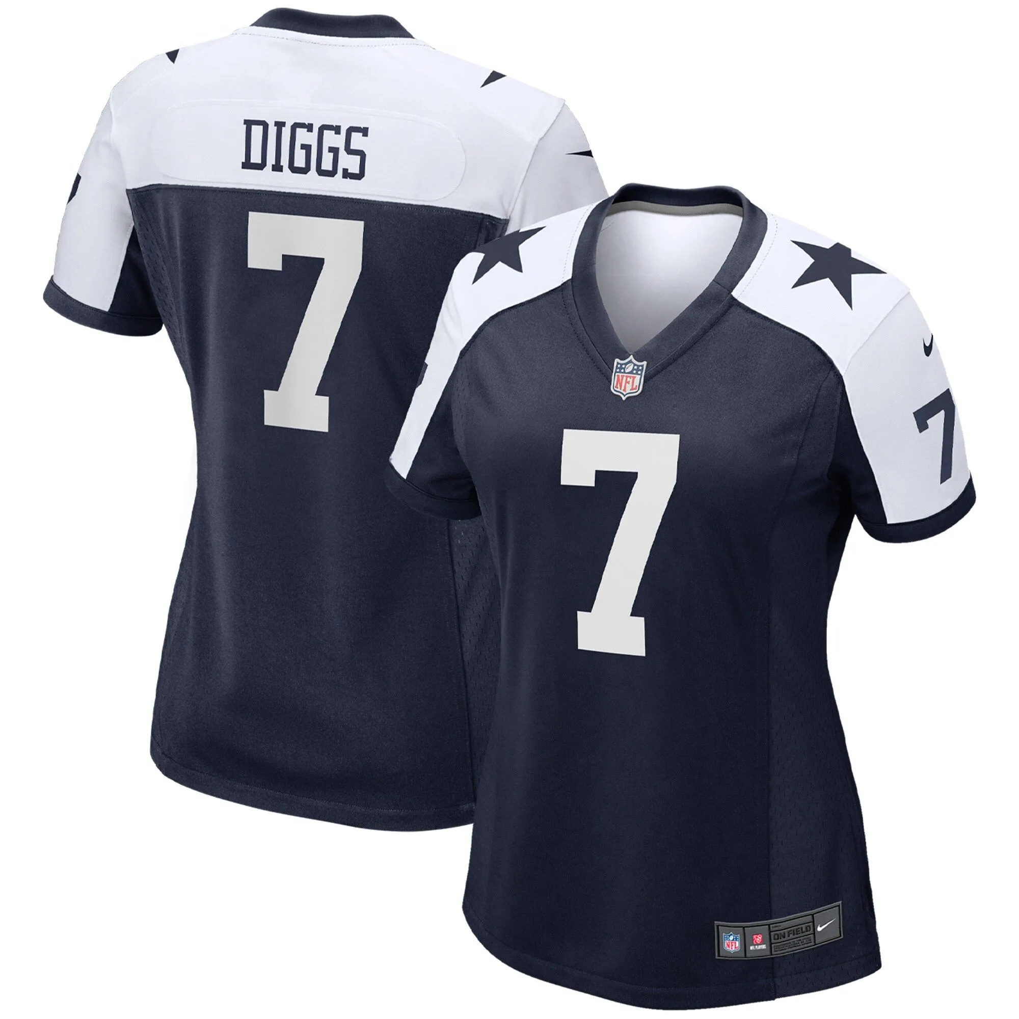 Trevon Diggs Dallas Cowboys  Women's Alternate Game Jersey - Navy