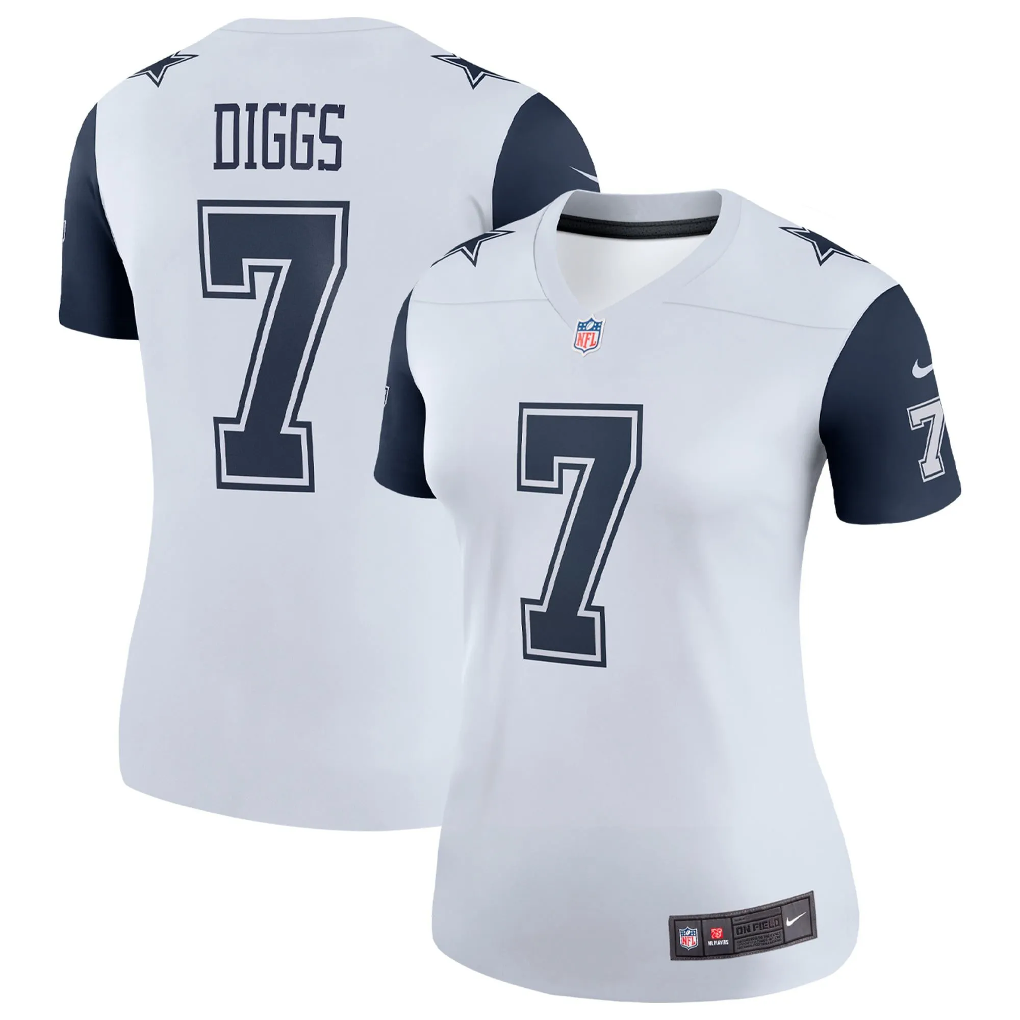 Trevon Diggs Dallas Cowboys  Women's Alternate Legend Jersey - White