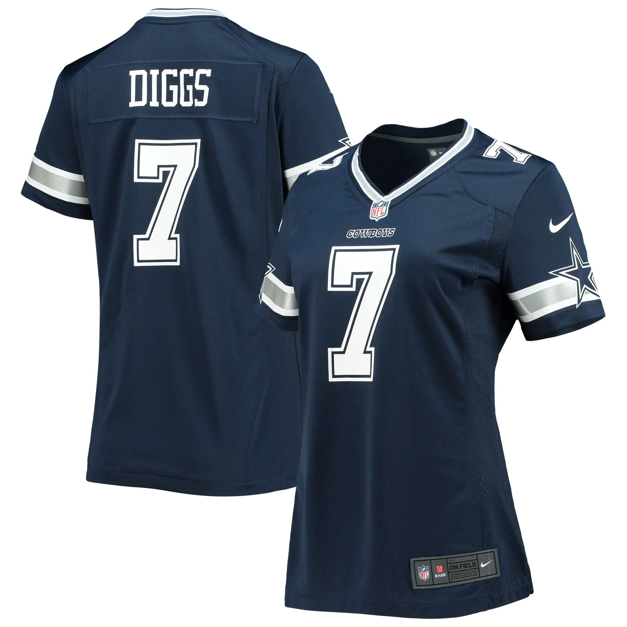 Trevon Diggs Dallas Cowboys  Women's Game Jersey - Navy