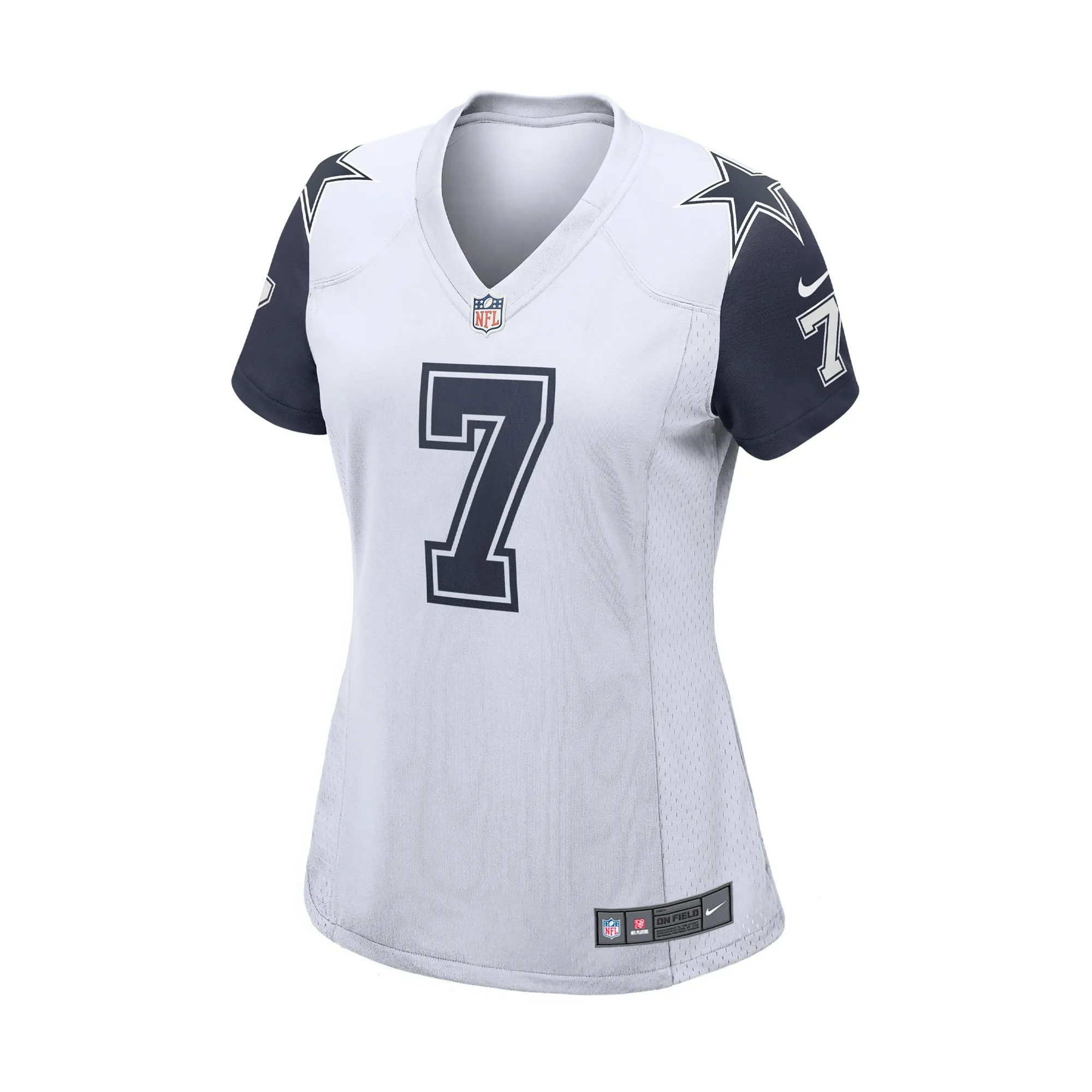 Trevon Diggs Dallas Cowboys  Women's Team Game Jersey - White