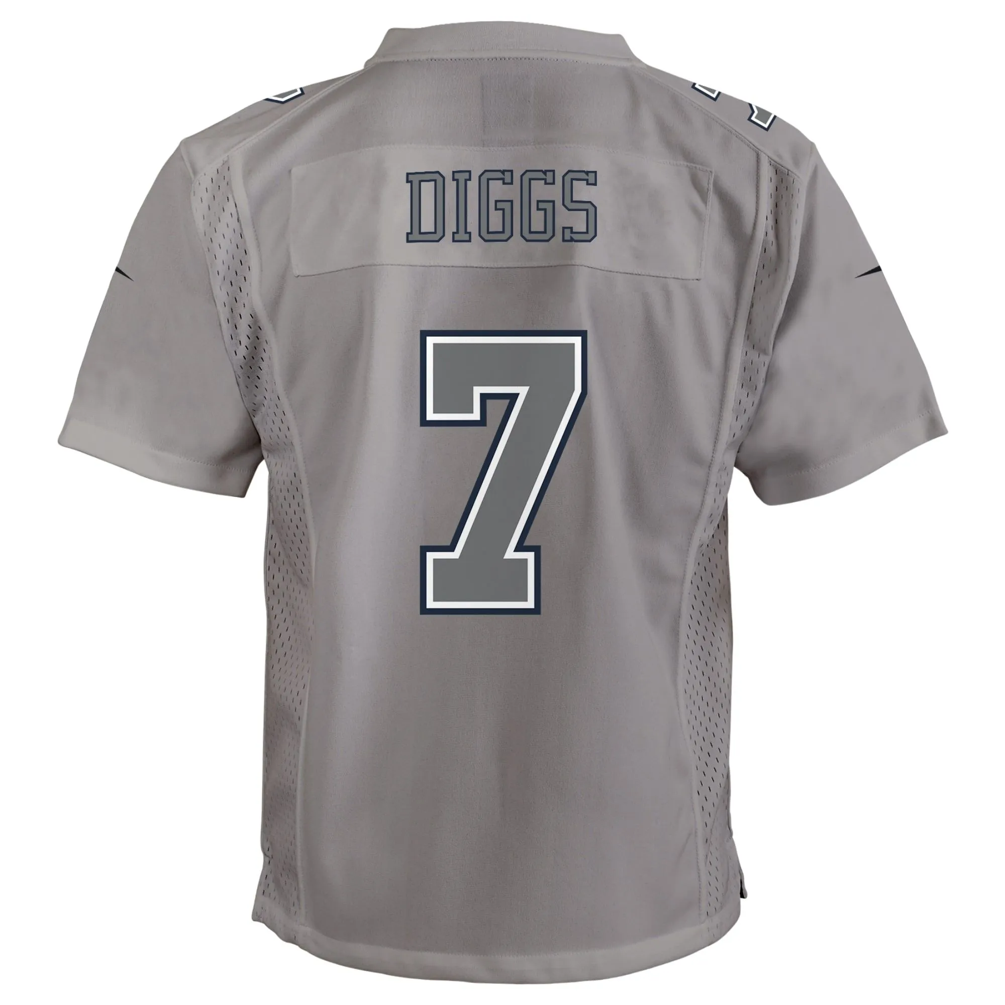 Trevon Diggs Dallas Cowboys  Youth Atmosphere Game Jersey - Gray