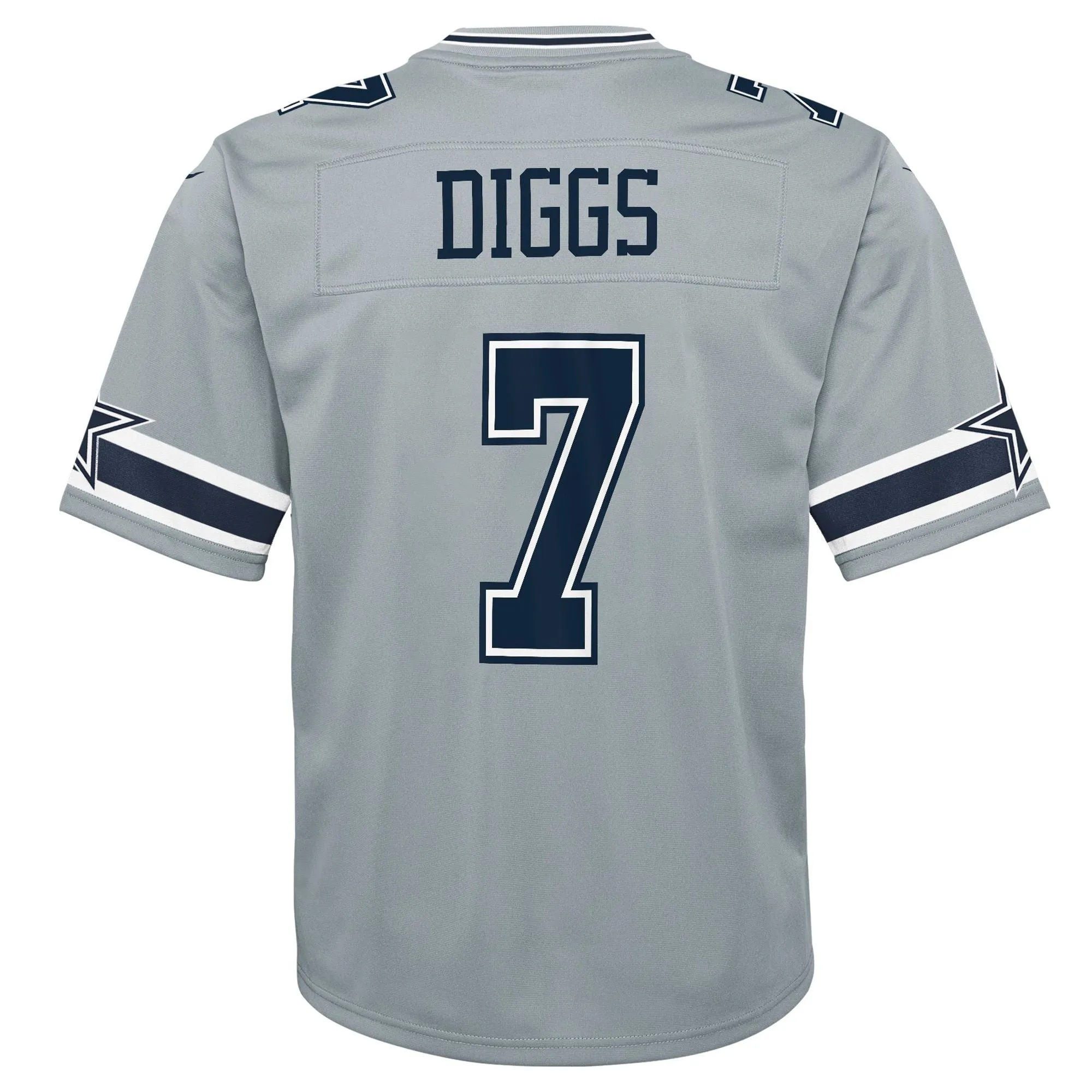 Trevon Diggs Dallas Cowboys  Youth Inverted Game Jersey - Silver