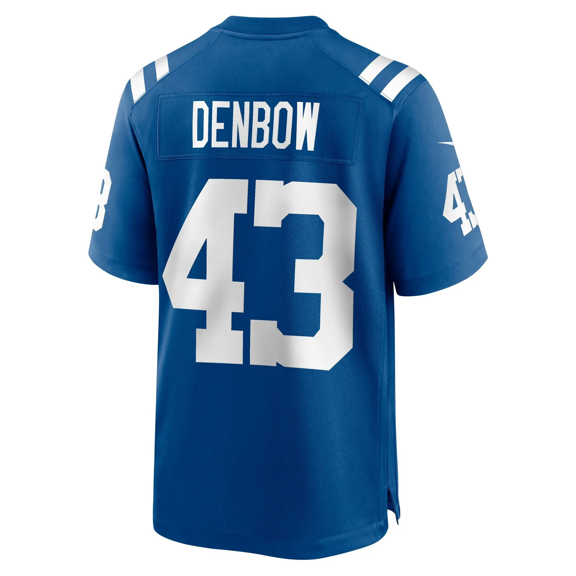 Trevor Denbow Indianapolis Colts  Game Player Jersey - Royal