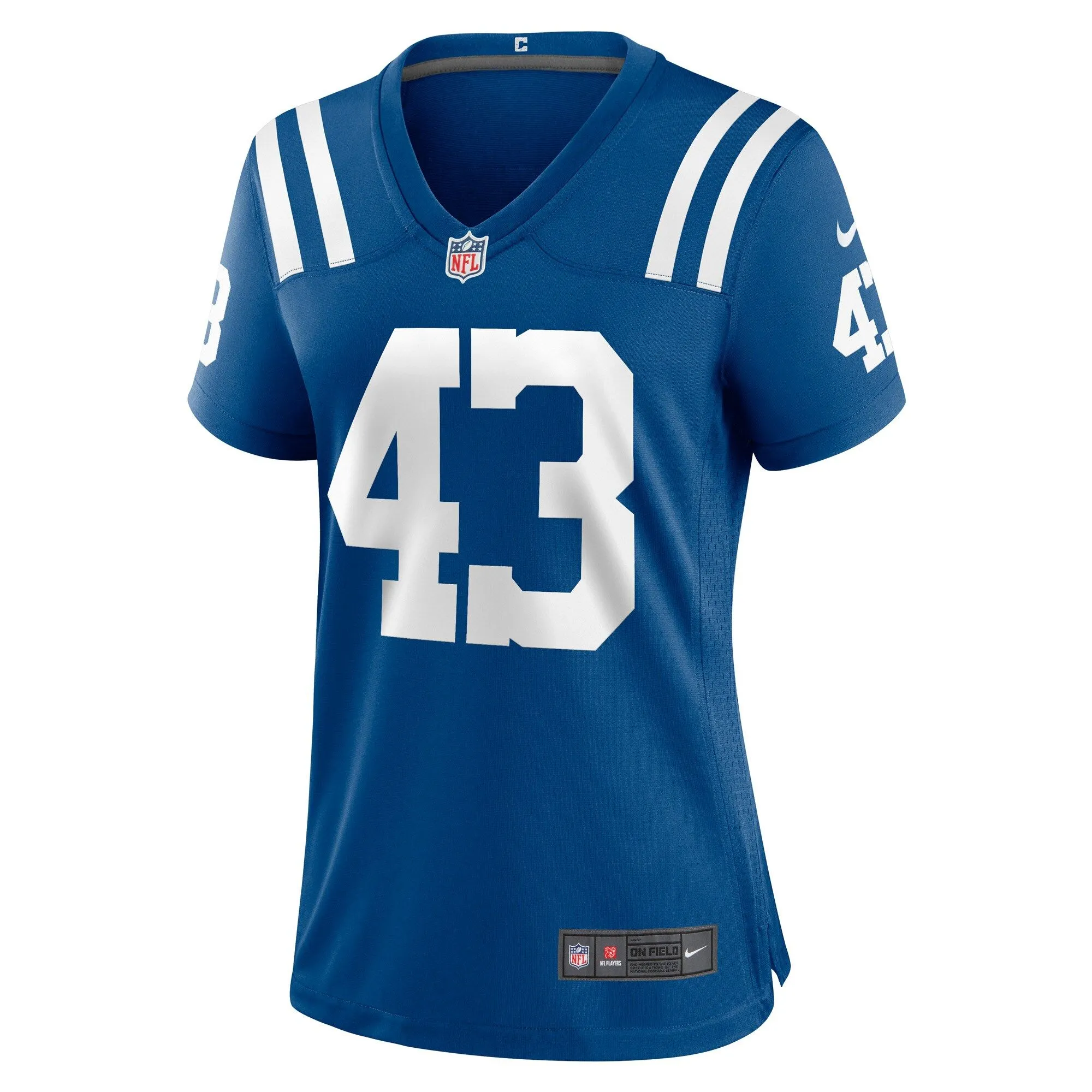 Trevor Denbow Indianapolis Colts  Women's Game Player Jersey - Royal