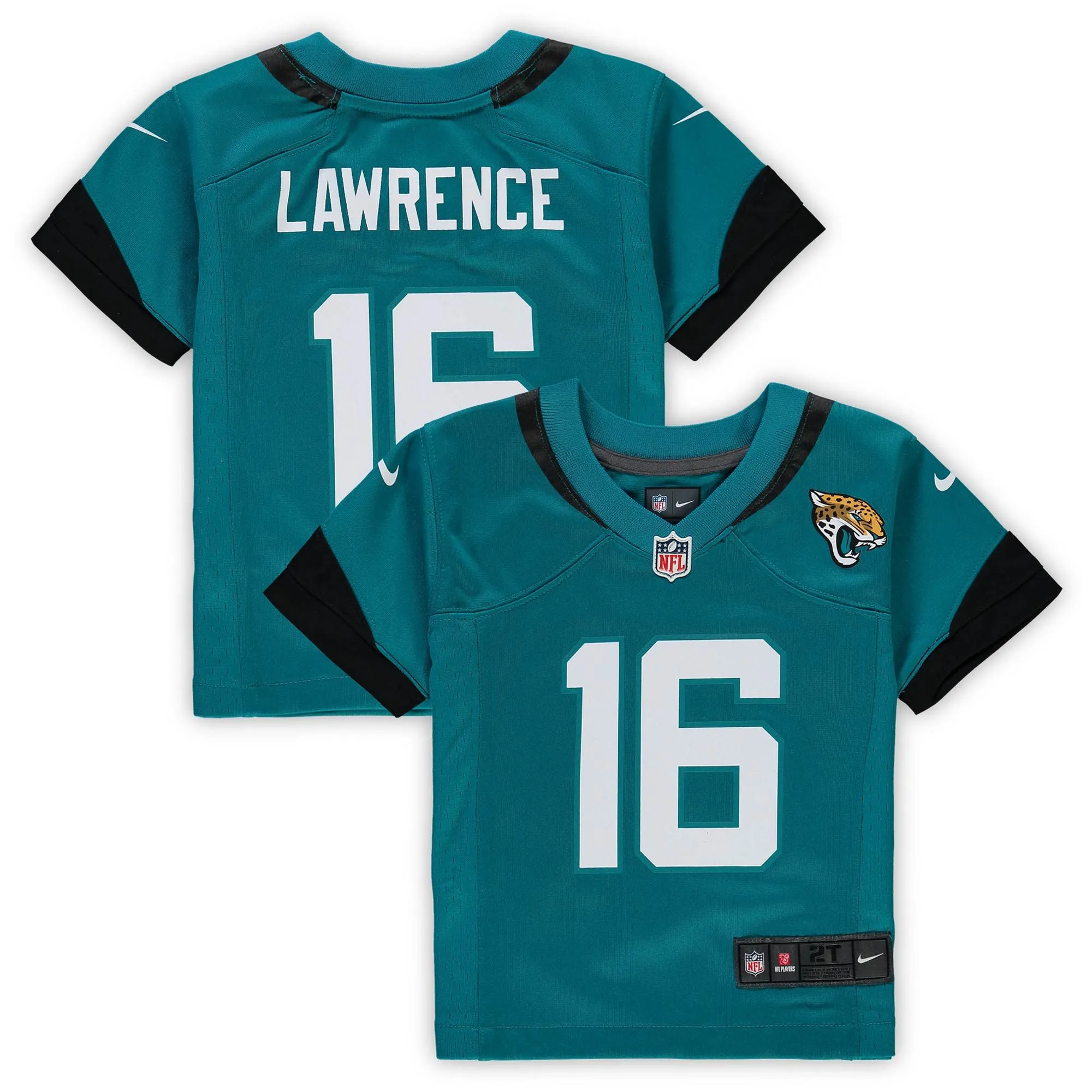 Trevor Lawrence Jacksonville Jaguars  Infant Game Jersey - Teal