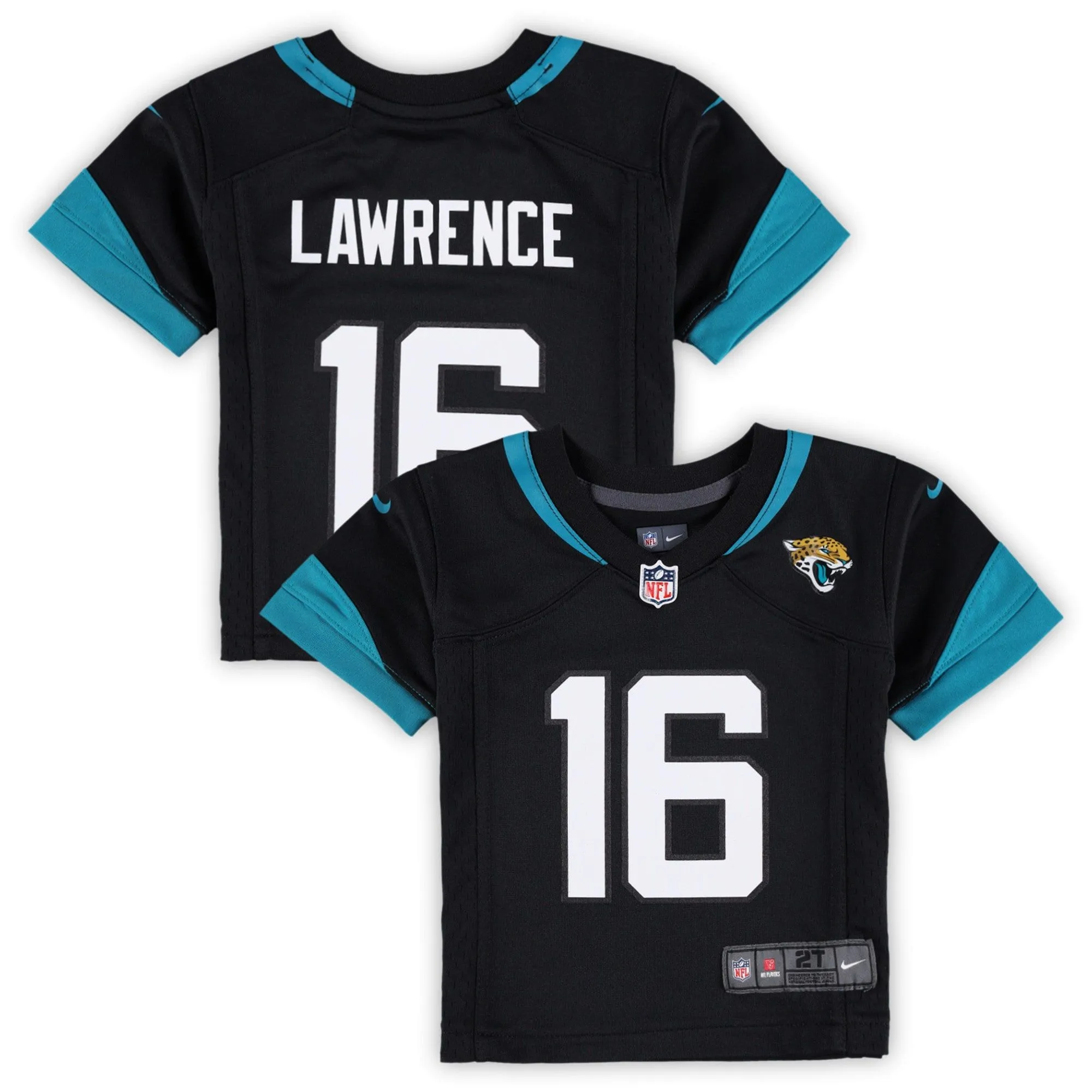 Trevor Lawrence Jacksonville Jaguars  Toddler Game Jersey - Black