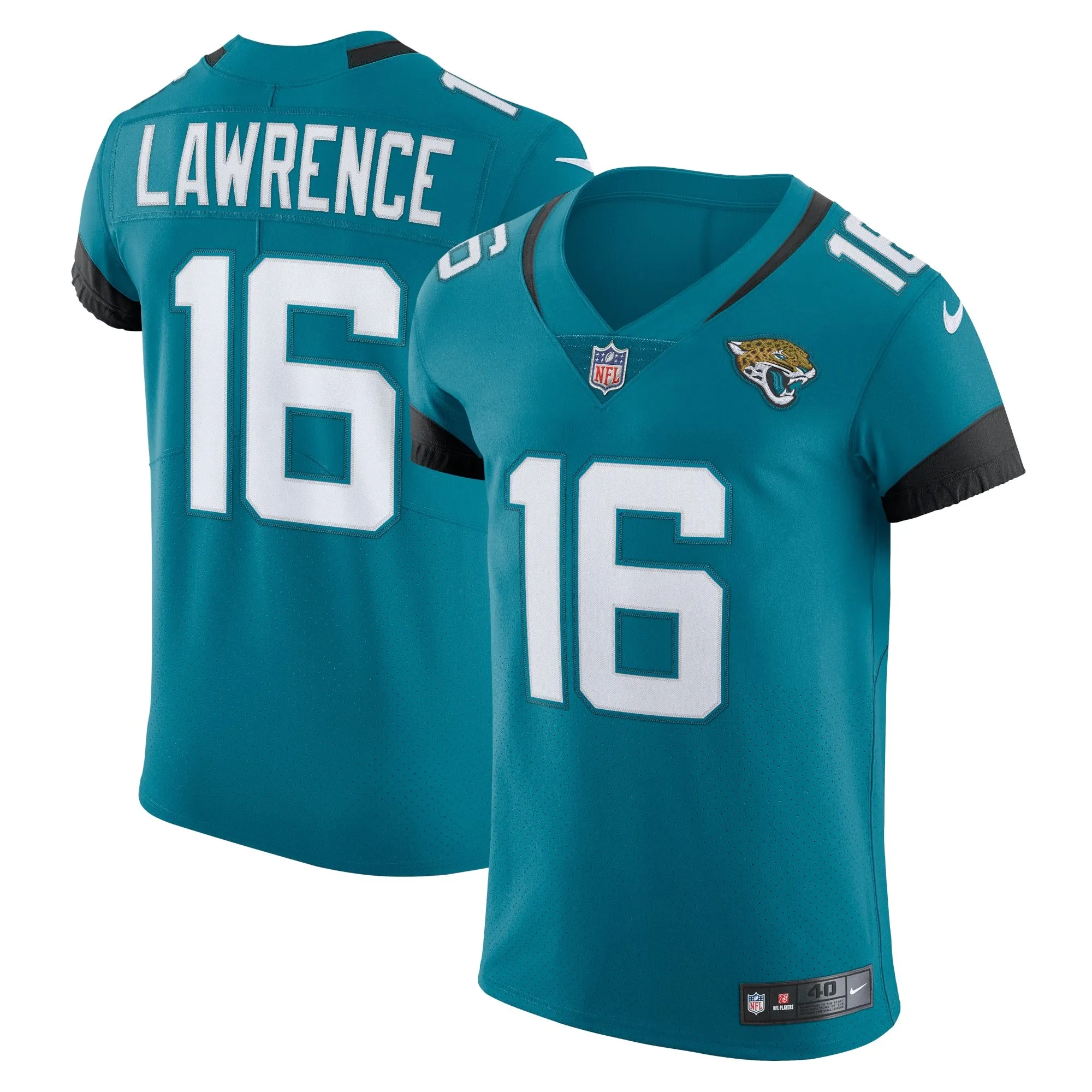 Trevor Lawrence Jacksonville Jaguars  Vapor Elite Jersey - Teal