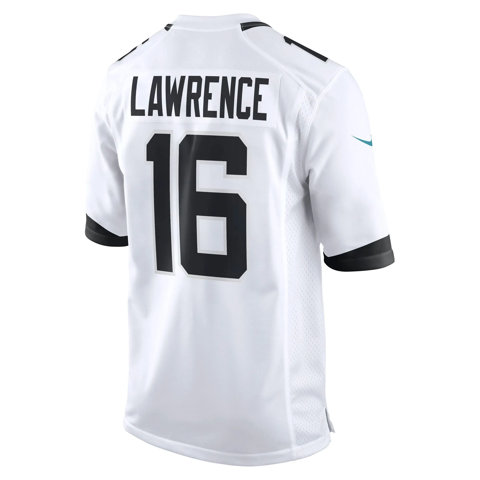 Trevor Lawrence Jacksonville Jaguars  White Game Jersey - White