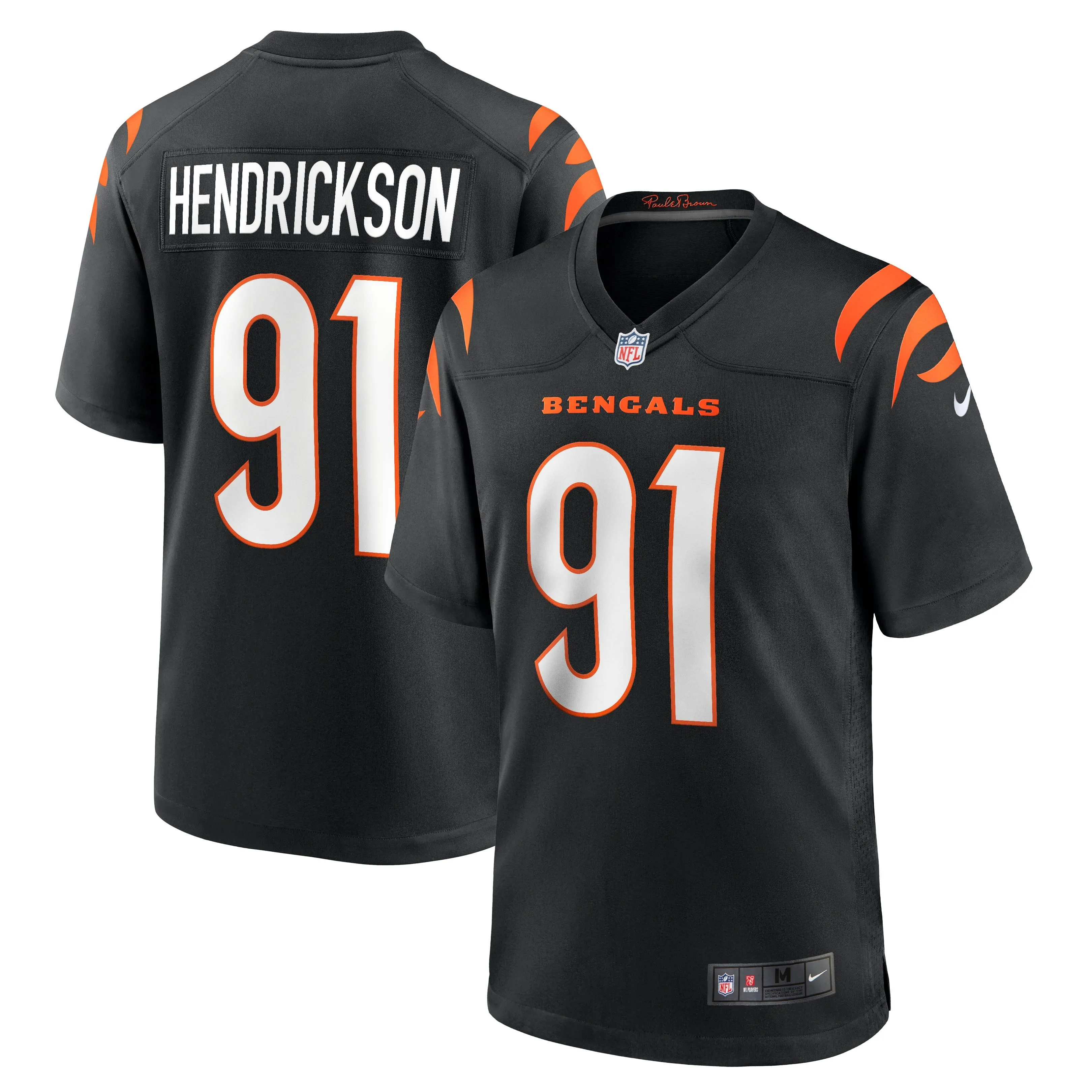 Trey Hendrickson Cincinnati Bengals  Game Jersey - Black