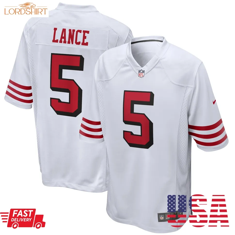 Trey Lance San Francisco 49Ers  Alternate Game Jersey   White