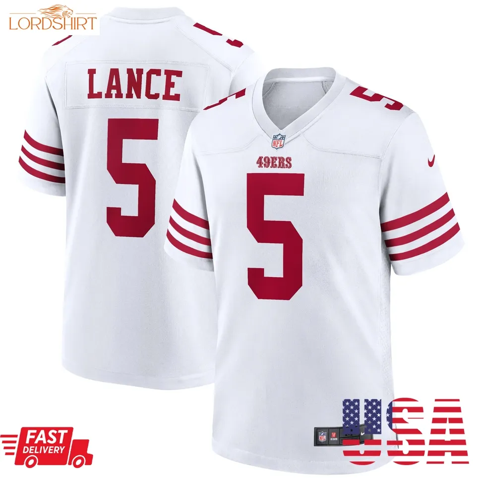 Trey Lance San Francisco 49Ers  Player Game Jersey   White