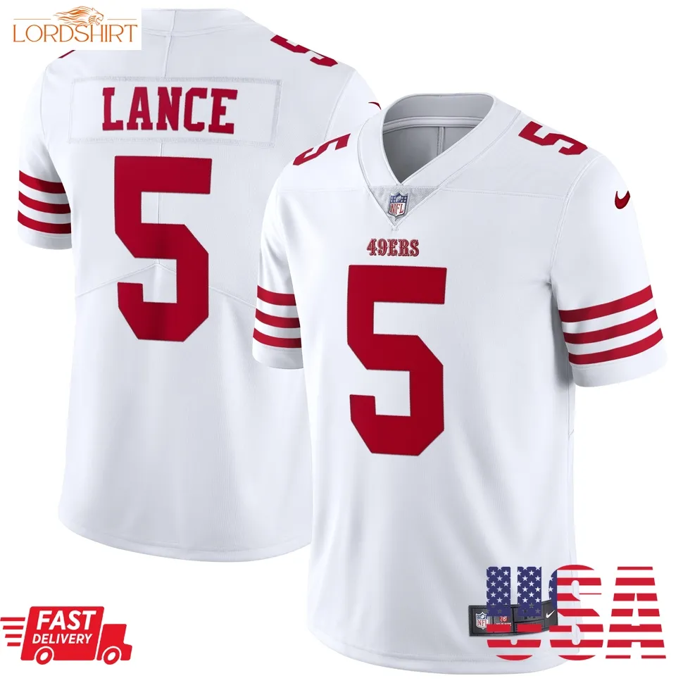 Trey Lance San Francisco 49Ers  Vapor Limited Jersey   White