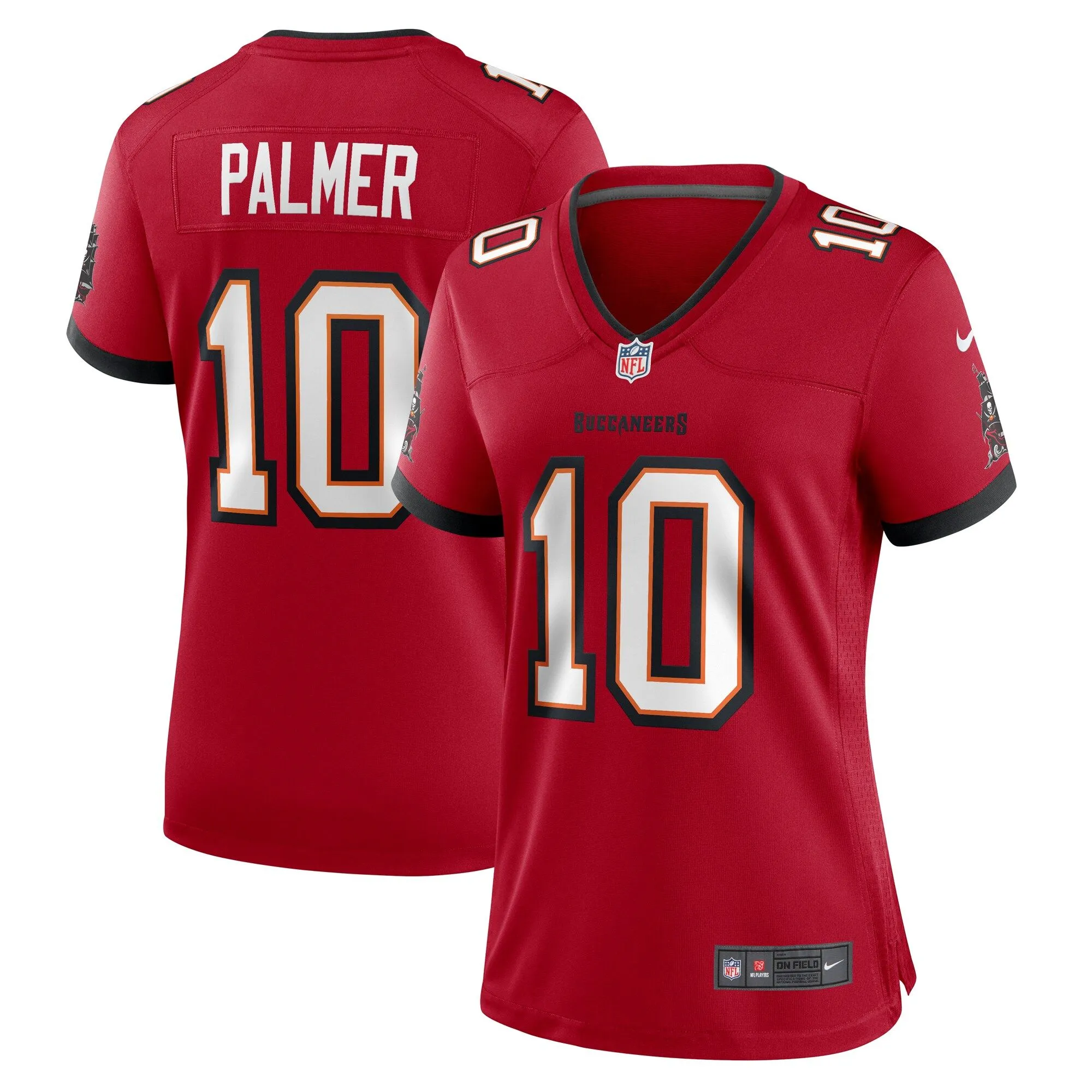 Trey Palmer Tampa Bay Buccaneers  Women's  Game Jersey -  Red