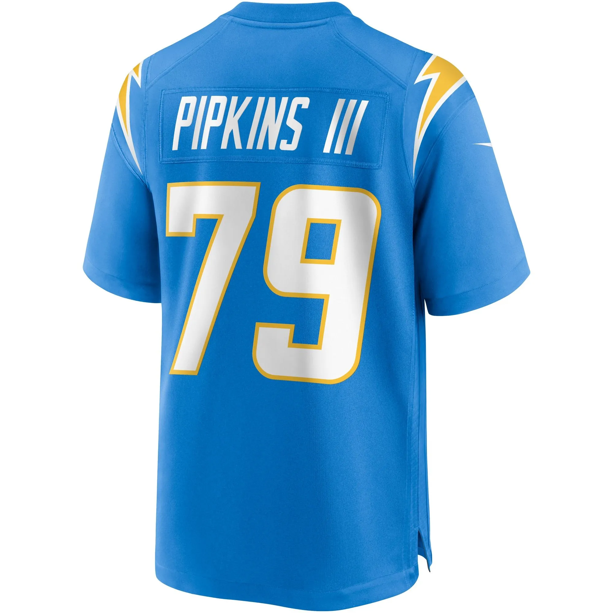 Trey Pipkins III Los Angeles Chargers  Game Jersey - Powder Blue