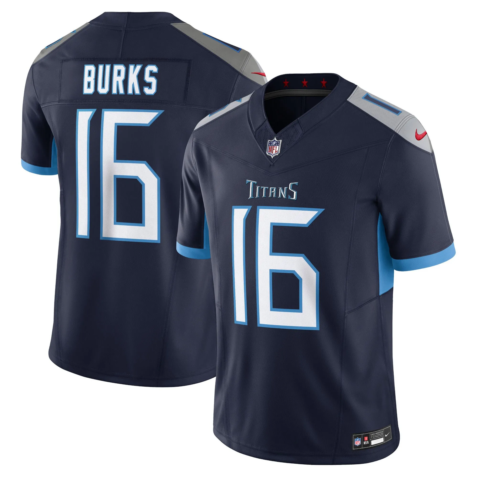 Treylon Burks Tennessee Titans  Vapor F.U.S.E. Limited Jersey - Navy