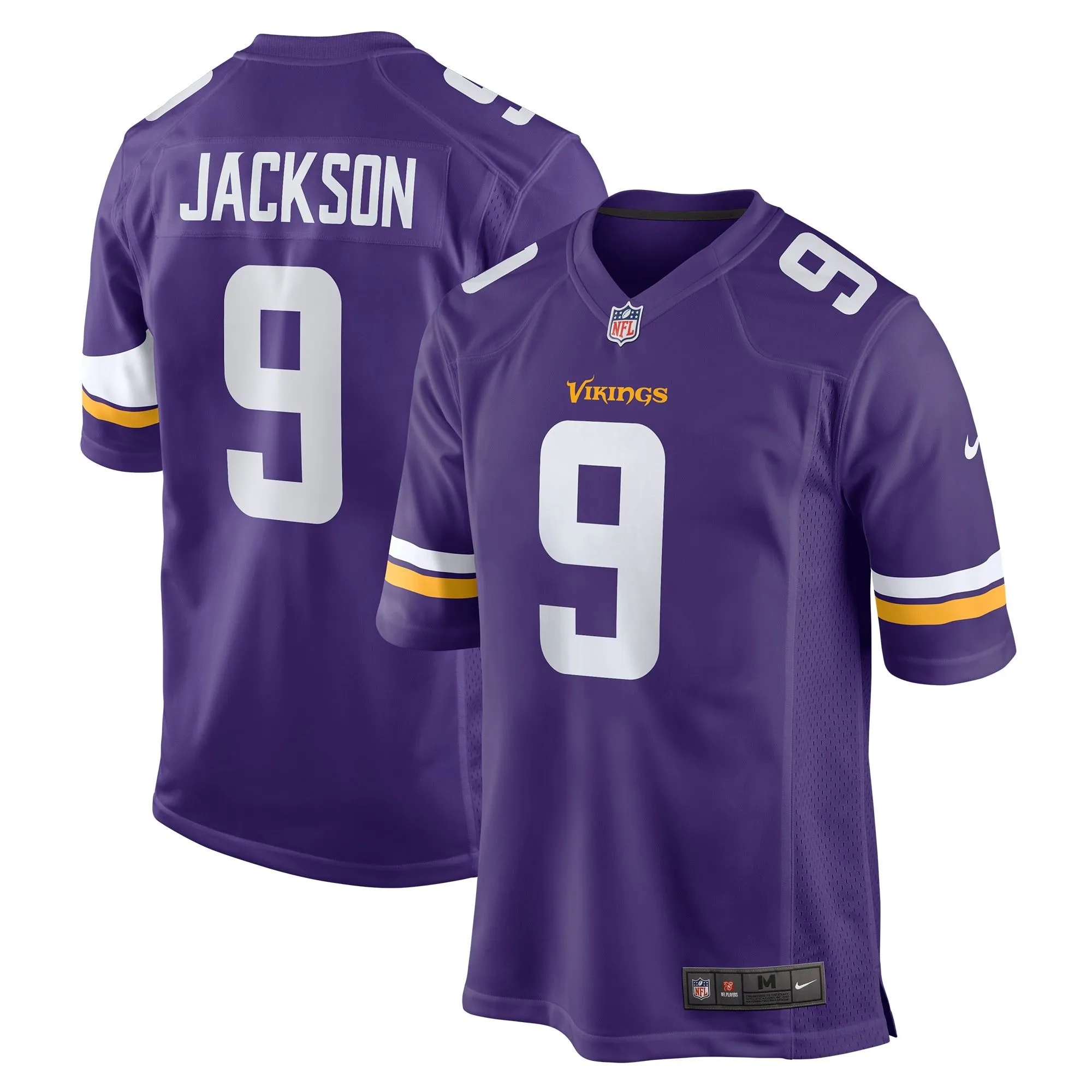 Trishton Jackson Minnesota Vikings  Game Jersey - Purple