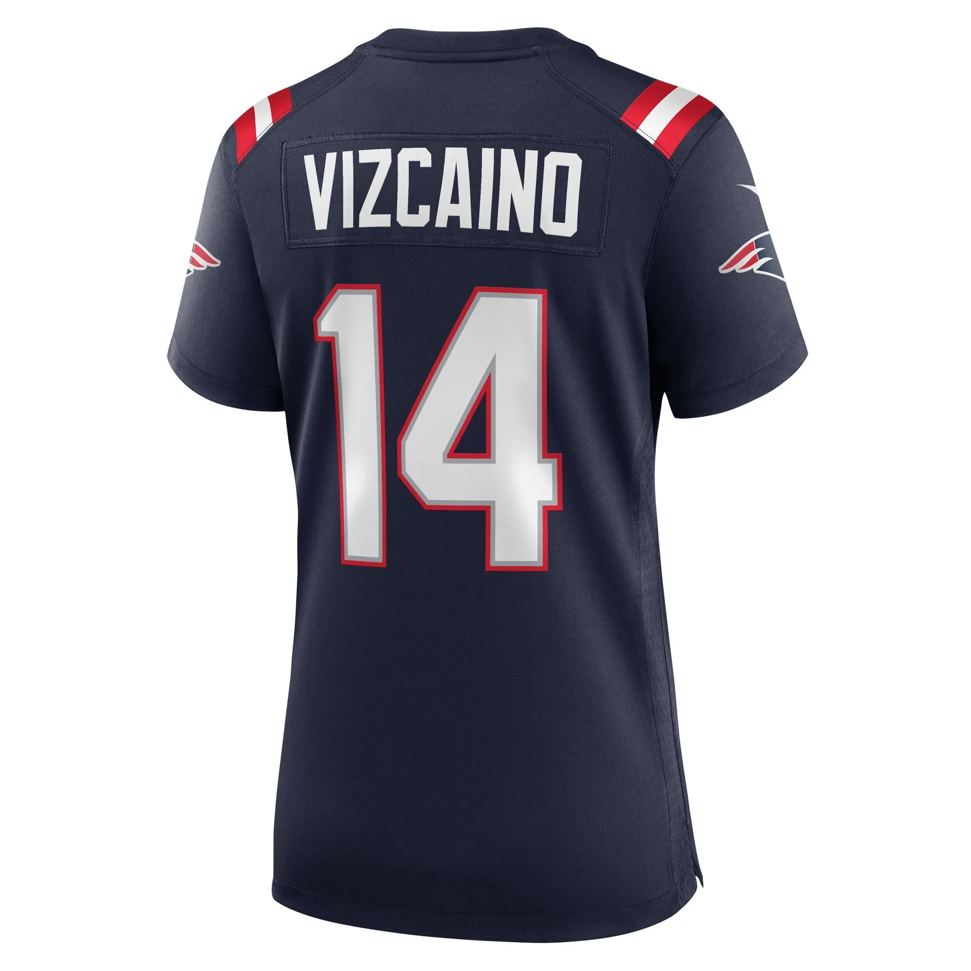 Tristan Vizcaino New England Patriots  Women's Home Game Player Jersey - Navy