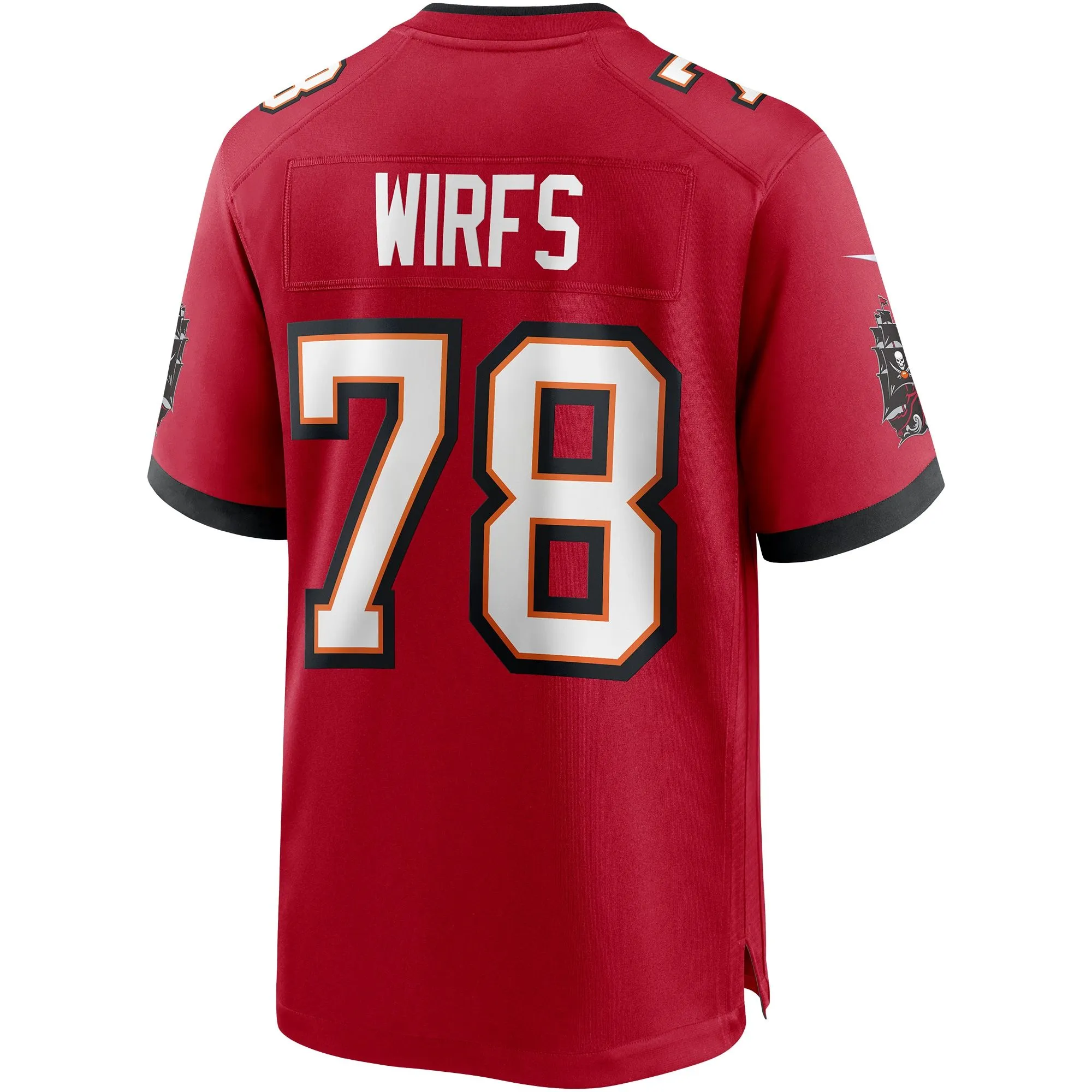 Tristan Wirfs Tampa Bay Buccaneers  Player Game Jersey - Red