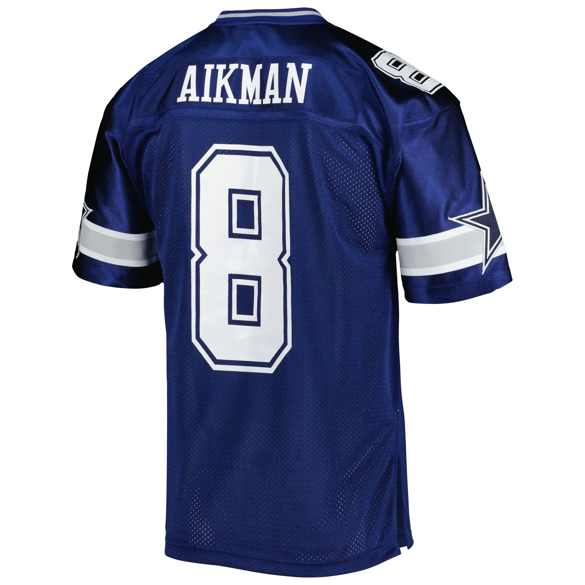 Troy Aikman Dallas Cowboys 1996 Mitchell & Ness  Throwback Retired Player Jersey - Navy