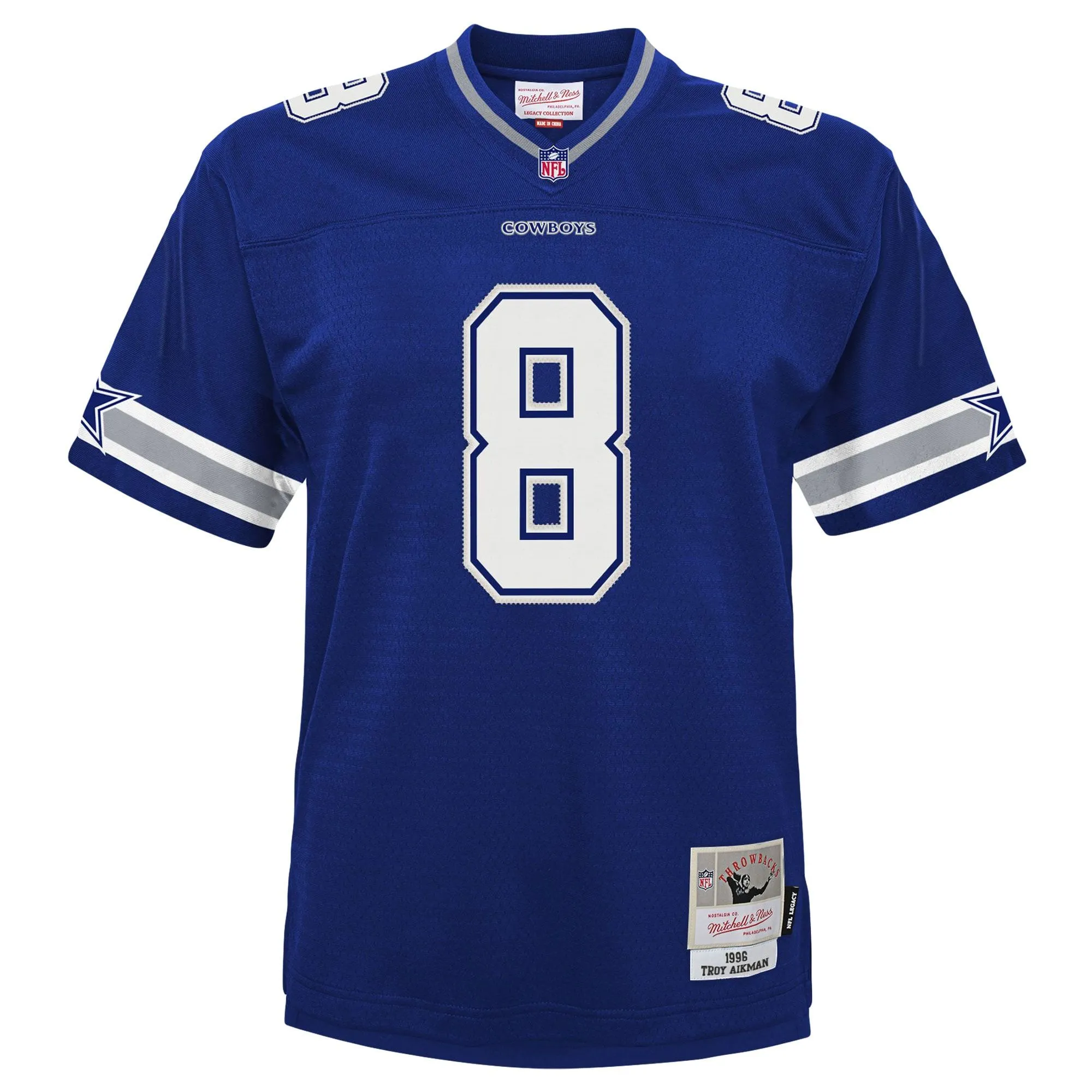 Troy Aikman Dallas Cowboys Mitchell & Ness Infant 1996 Retired Legacy Jersey - Navy