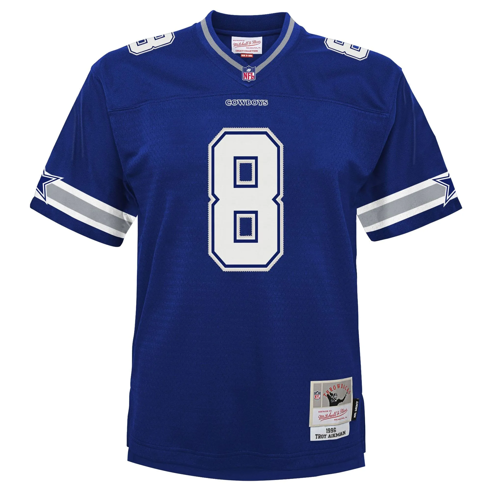 Troy Aikman Dallas Cowboys Mitchell & Ness Preschool 1996 Retired Player Legacy Jersey - Navy