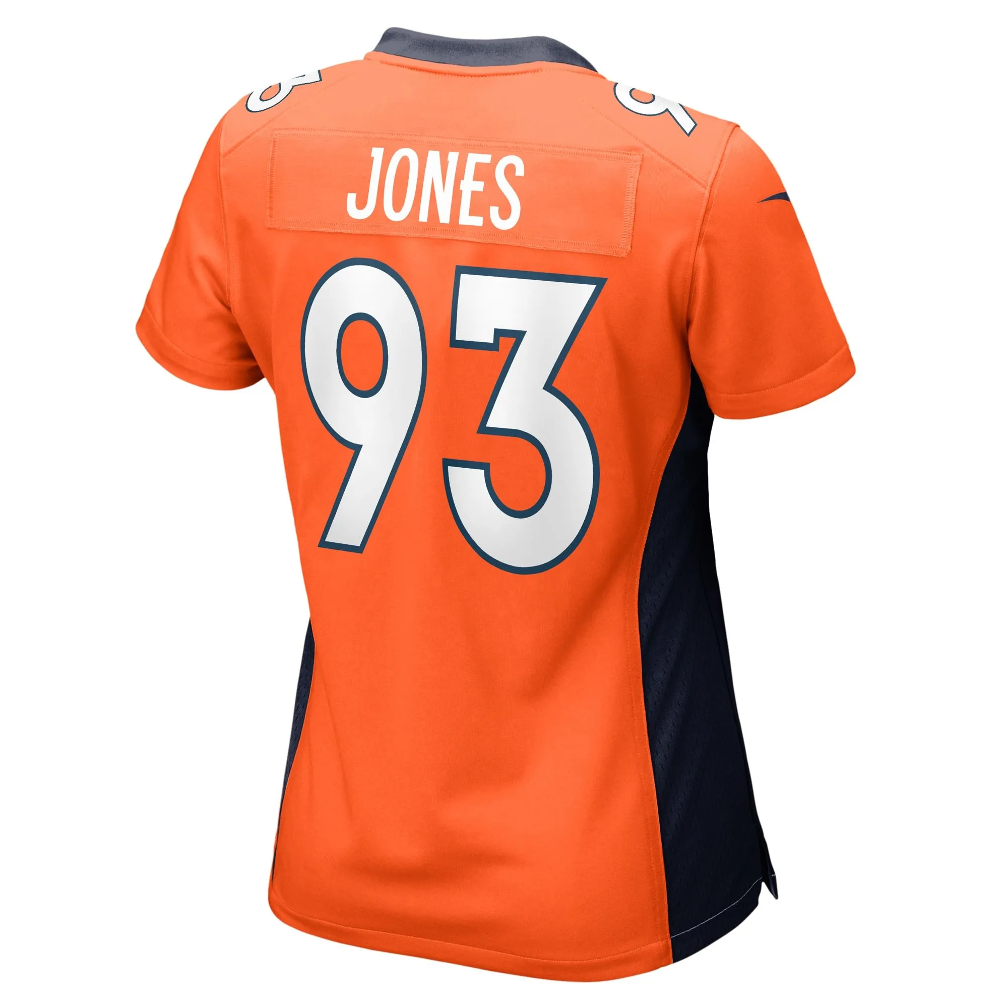 Troy Jones Denver Broncos  Women's Game Jersey - Orange