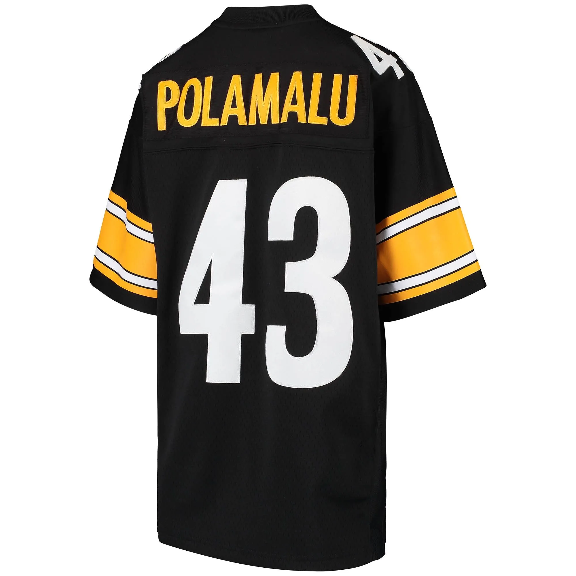 Troy Polamalu Pittsburgh Steelers Mitchell & Ness Youth 2005 Gridiron Classics Retired Player Legacy Jersey - Black