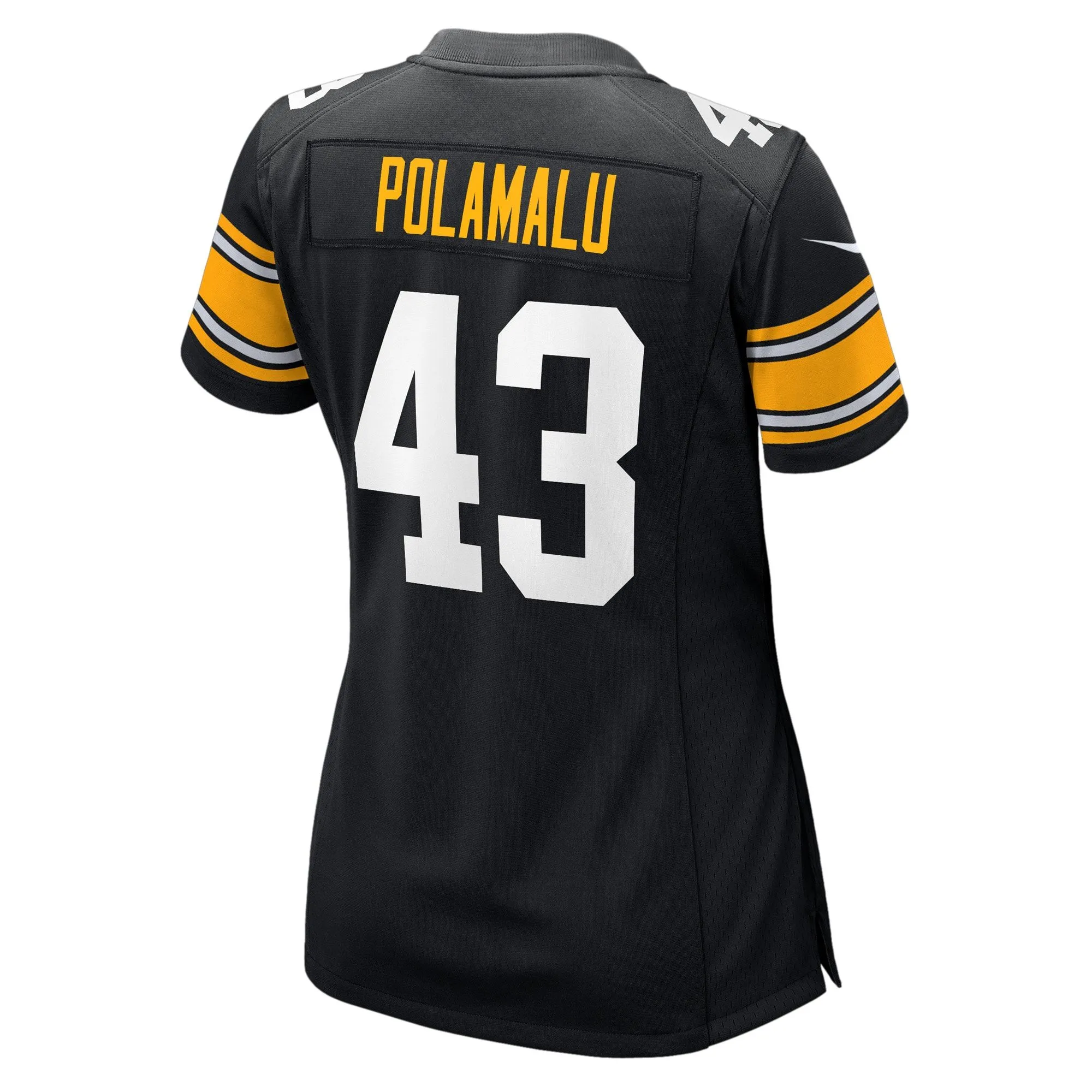 Troy Polamalu Pittsburgh Steelers  Women's Retired Player Jersey - Black