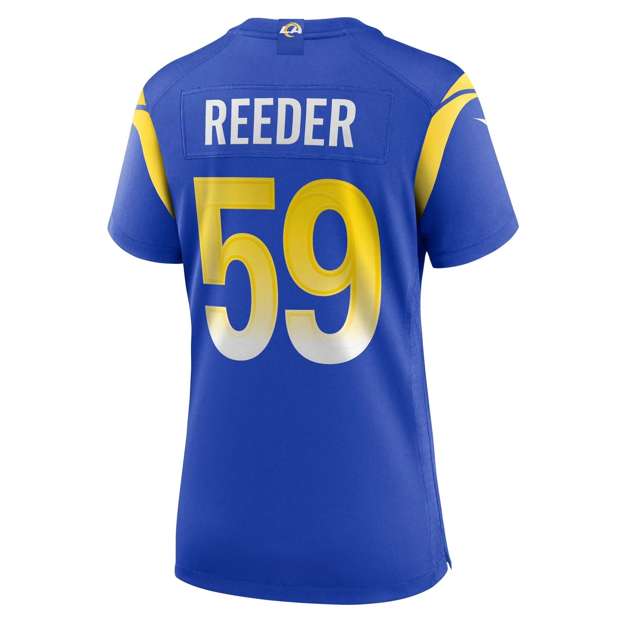 Troy Reeder Los Angeles Rams  Women's Team Game Jersey -  Royal