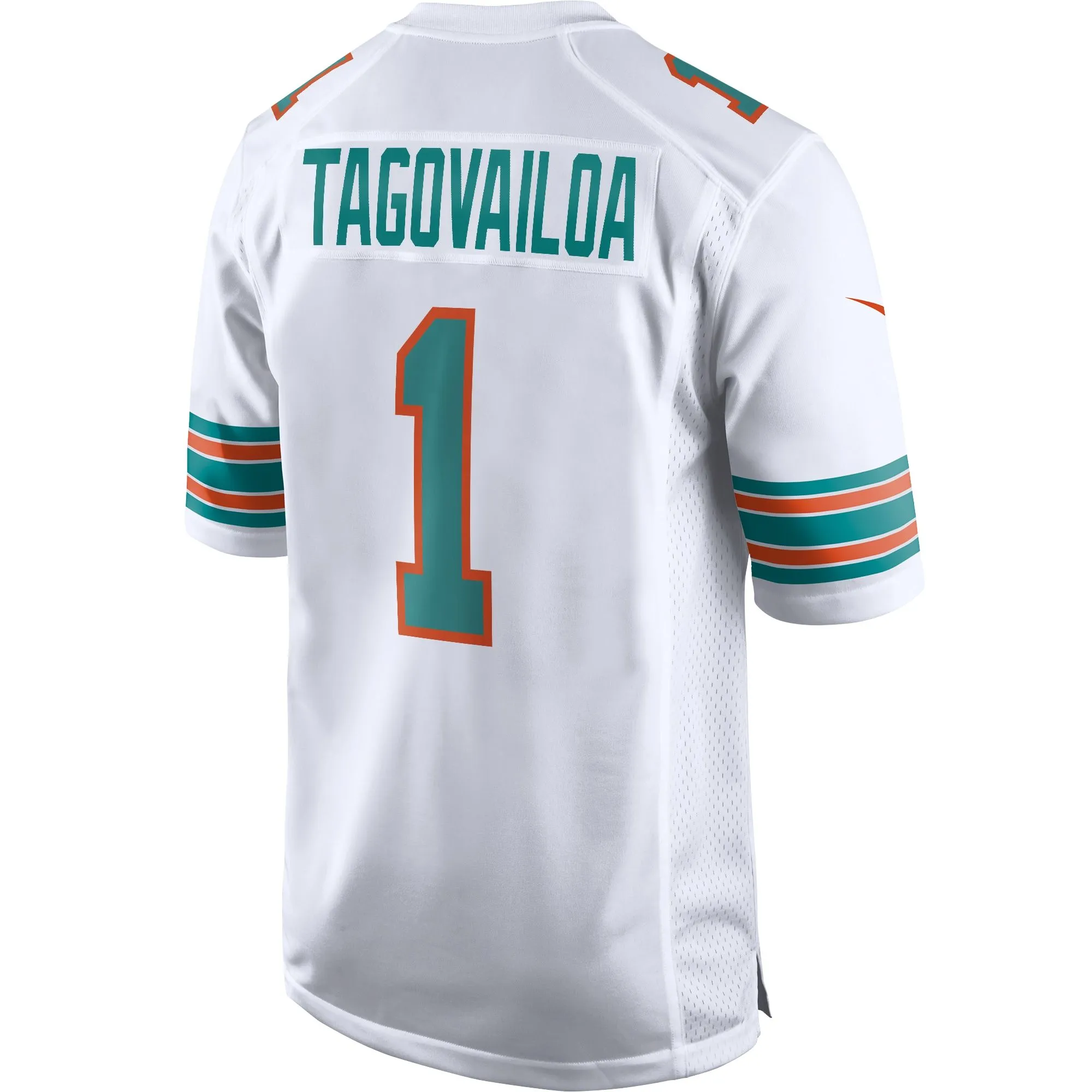 Tua Tagovailoa Miami Dolphins  2nd Alternate Game Jersey - White