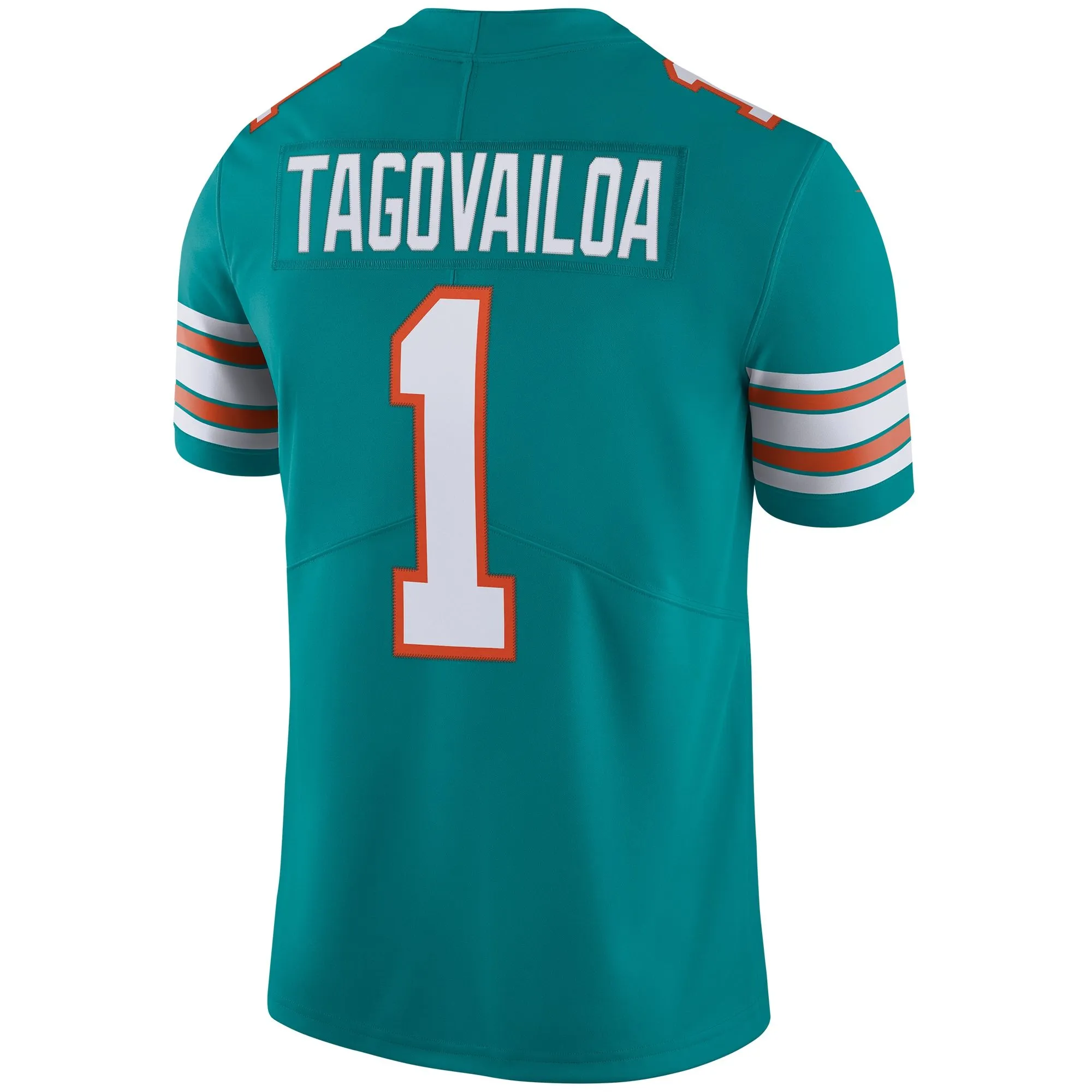 Tua Tagovailoa Miami Dolphins  Alternate Vapor Limited Jersey - Aqua