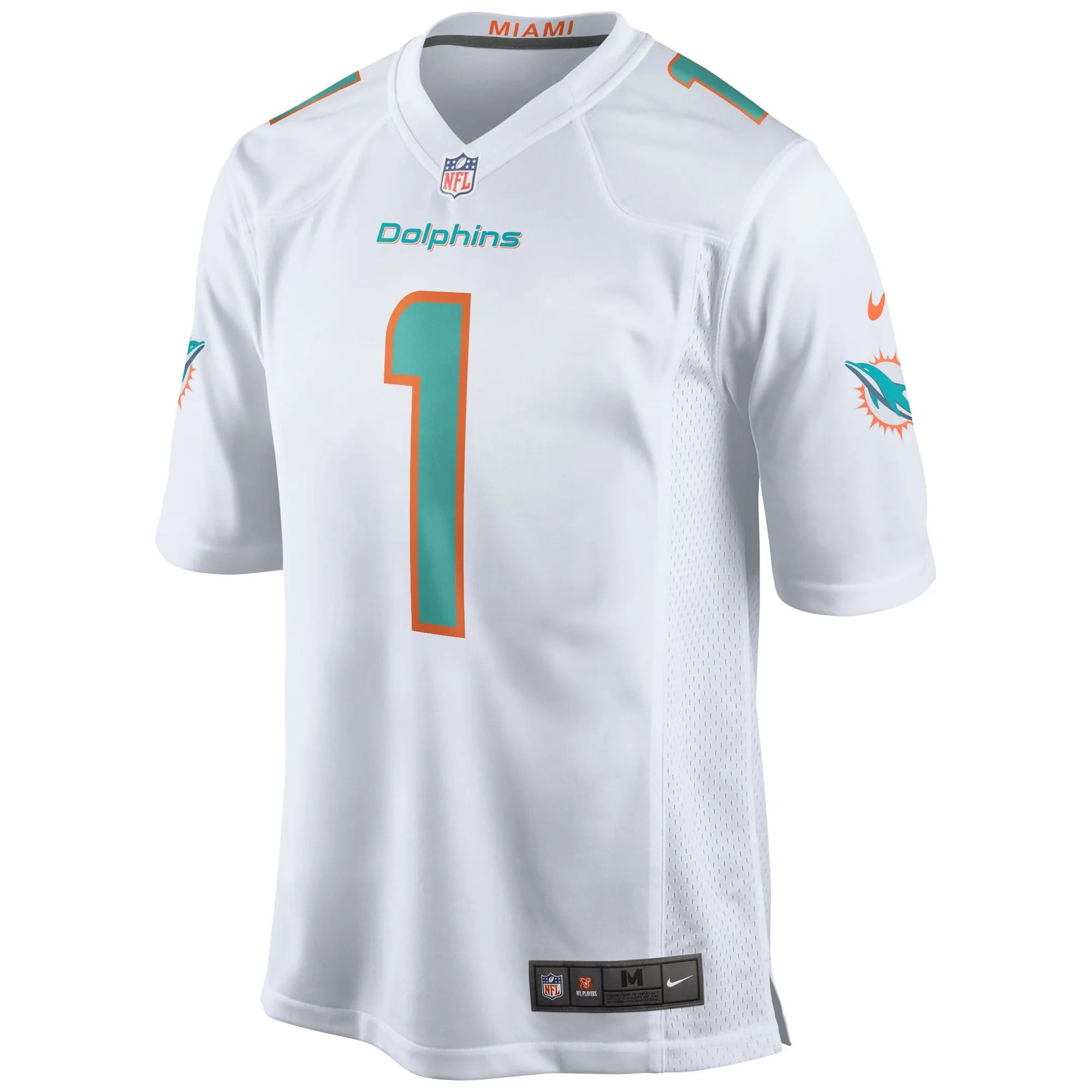 Tua Tagovailoa Miami Dolphins  Game Jersey - White