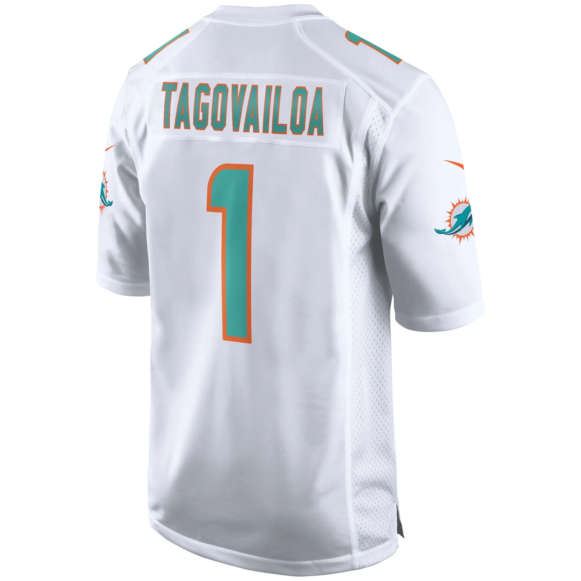 Tua Tagovailoa Miami Dolphins  Game Jersey - White