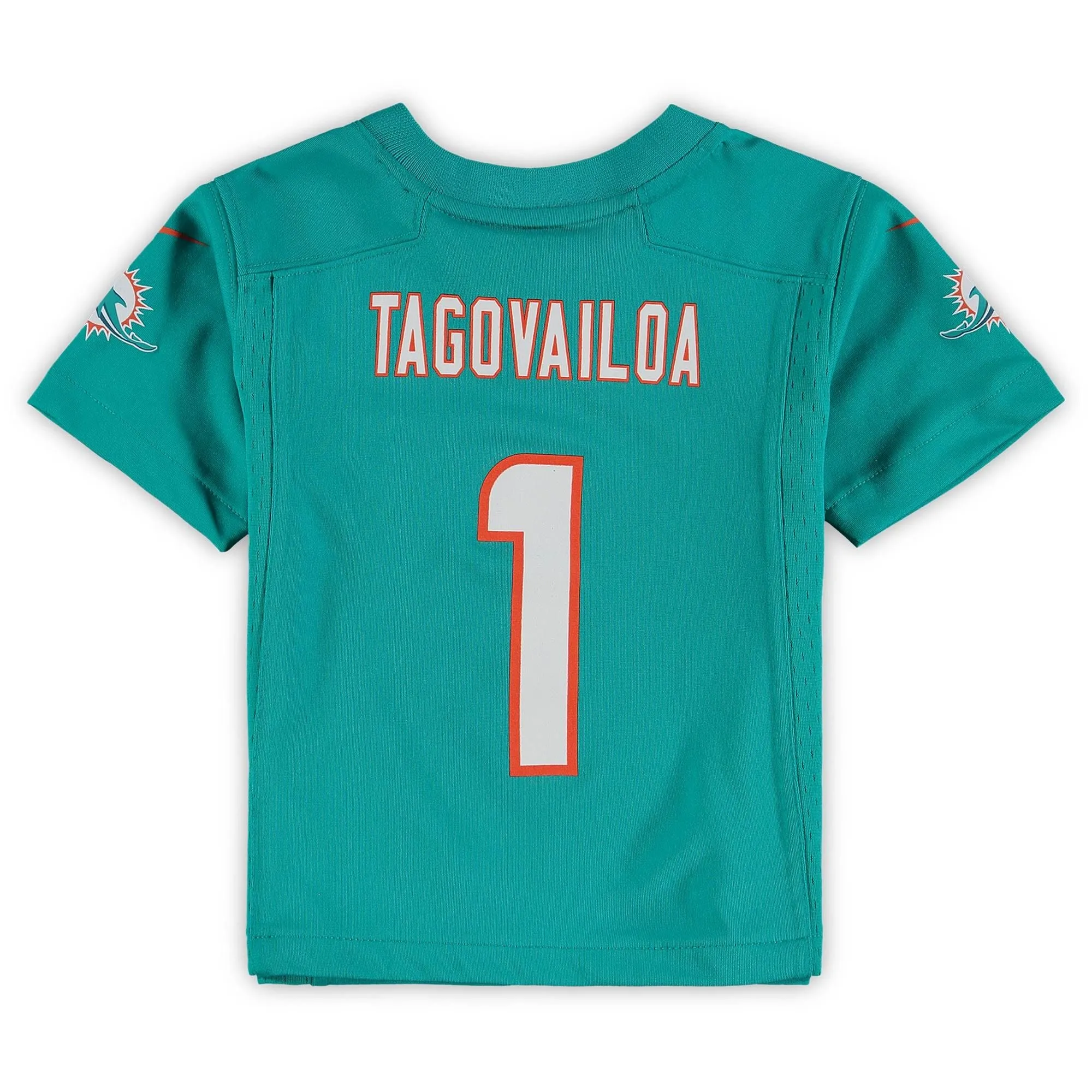 Tua Tagovailoa Miami Dolphins  Toddler Game Jersey - Aqua