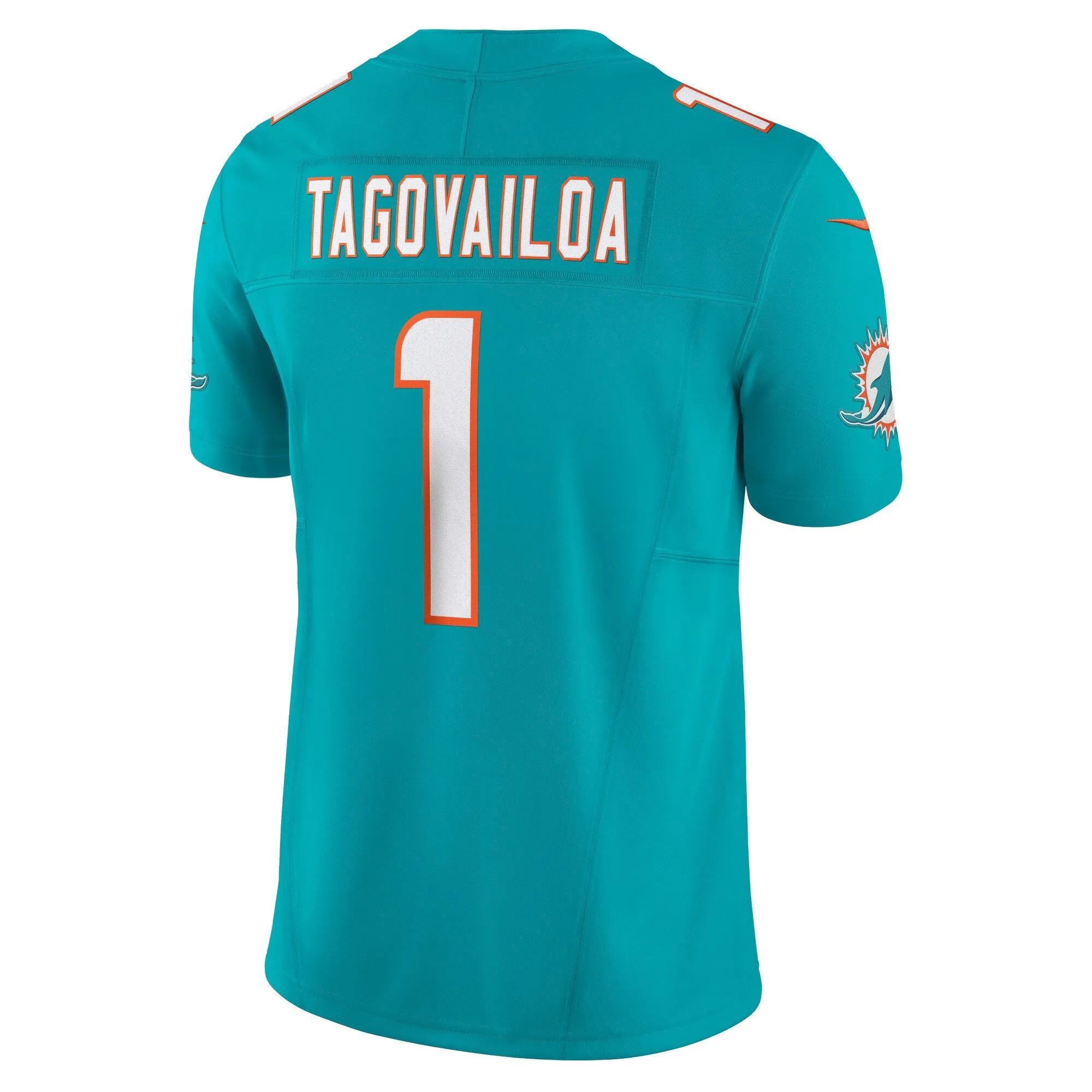 Tua Tagovailoa Miami Dolphins  Vapor F.U.S.E. Limited Jersey - Aqua