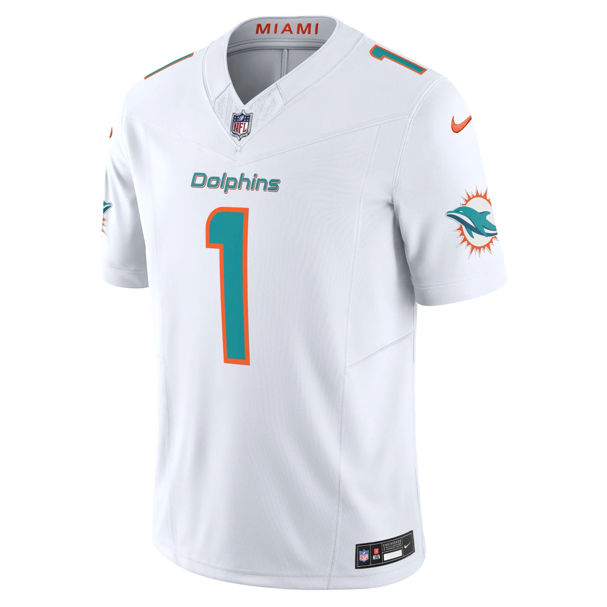 Tua Tagovailoa Miami Dolphins  Vapor F.U.S.E. Limited Jersey - White