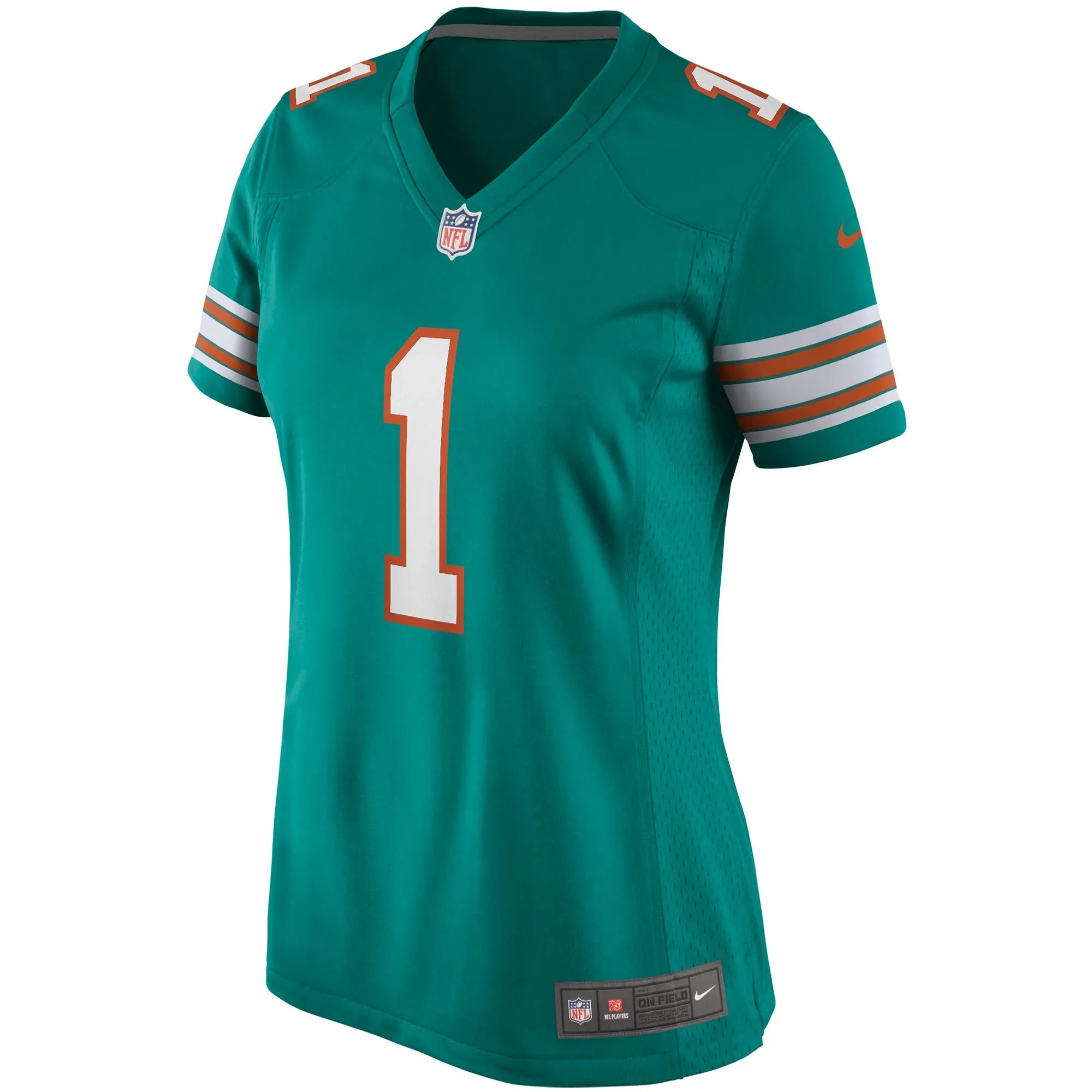 Tua Tagovailoa Miami Dolphins  Women's Alternate Game Jersey - Aqua