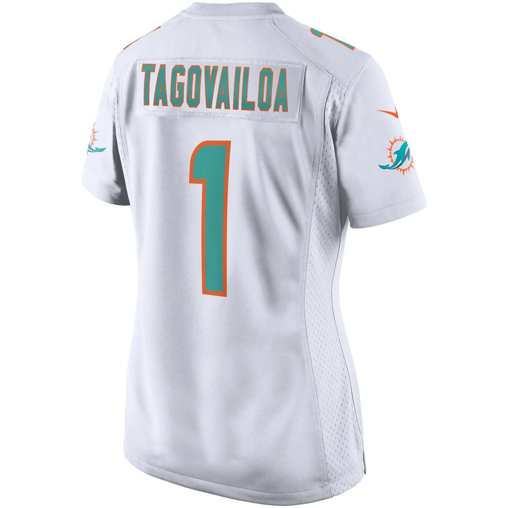 Tua Tagovailoa Miami Dolphins  Women's Game Jersey - White