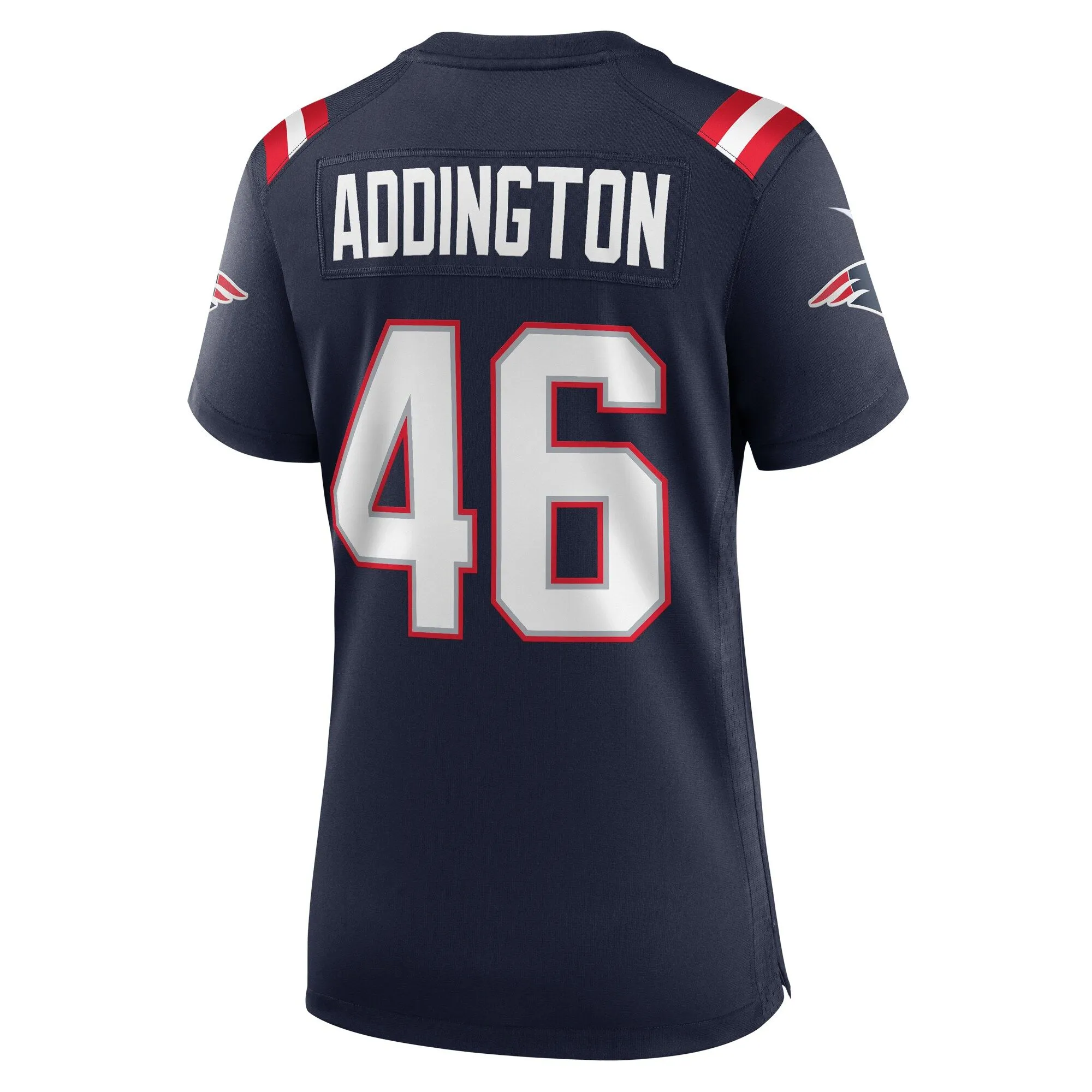 Tucker Addington New England Patriots  Women's Home Game Player Jersey - Navy