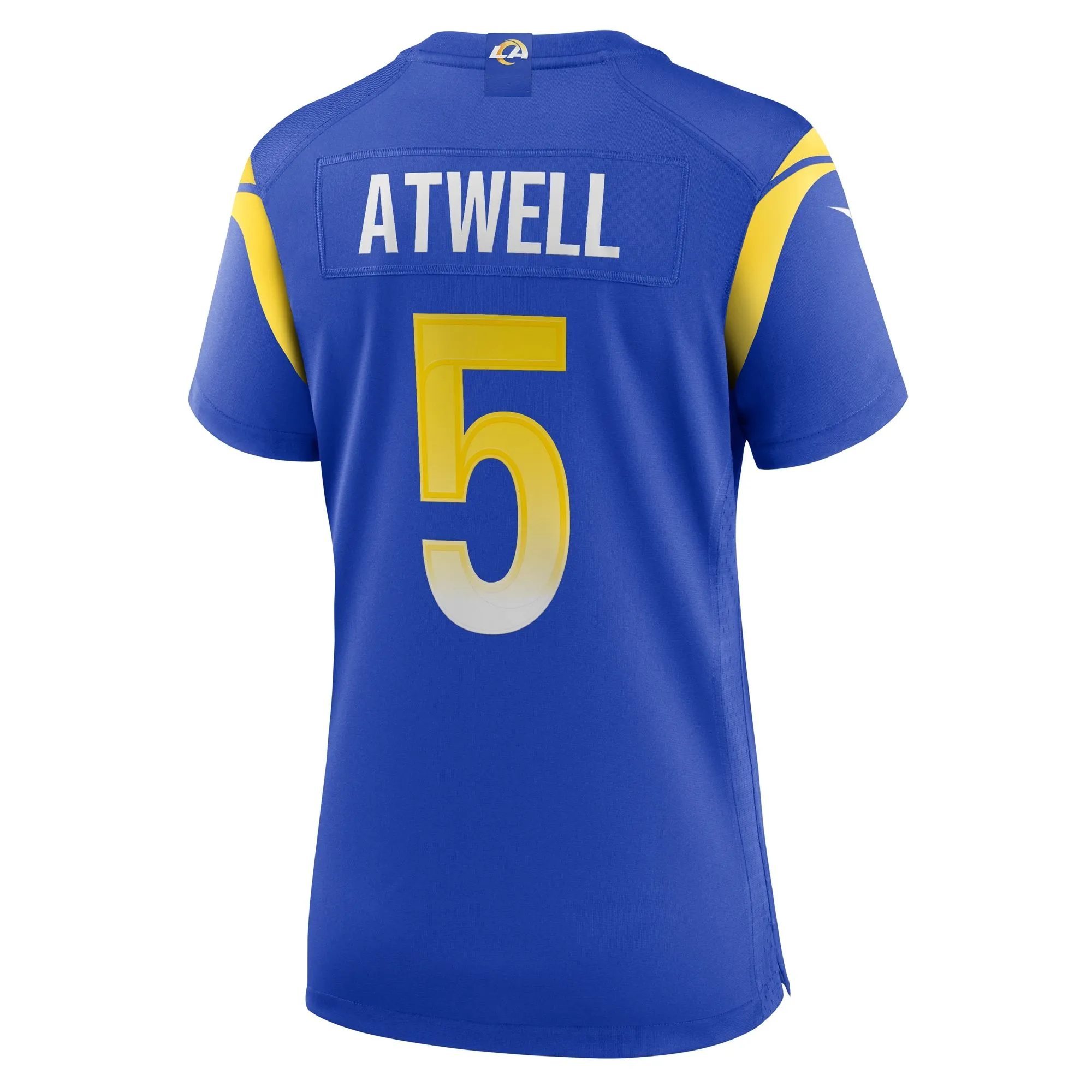 Tutu Atwell Los Angeles Rams  Women's Home Game Jersey - Royal