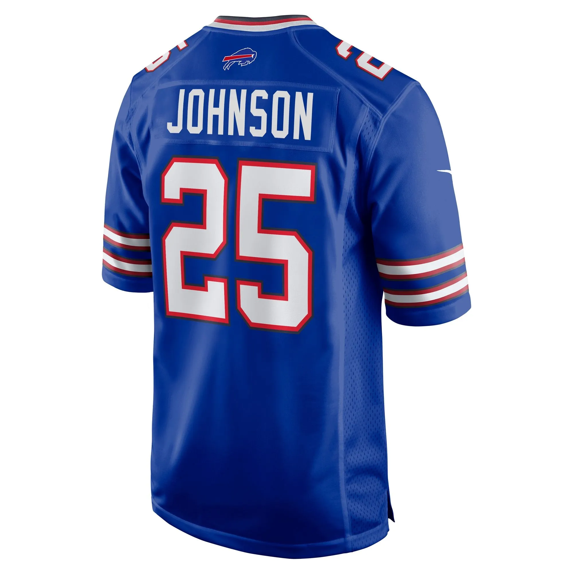 Ty Johnson Buffalo Bills  Team Game Jersey - Royal