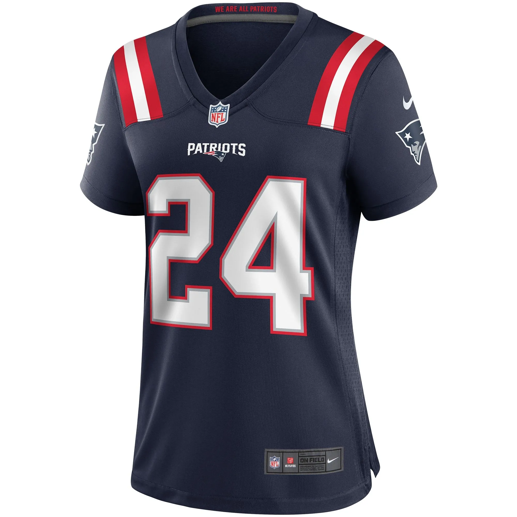 Ty Law New England Patriots  Women's Game Retired Player Jersey - Navy