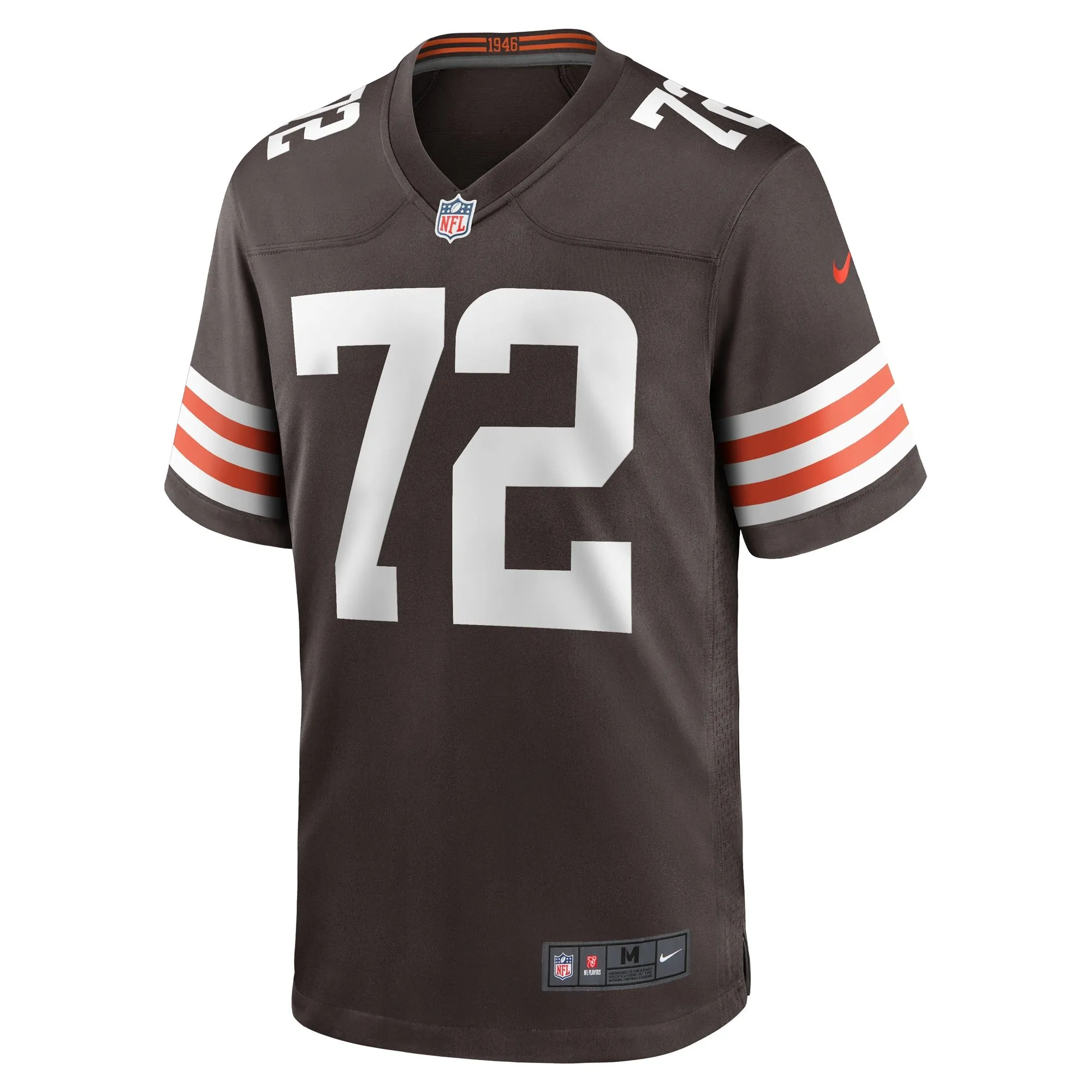 Ty Nsekhe Cleveland Browns   Game Jersey -  Brown