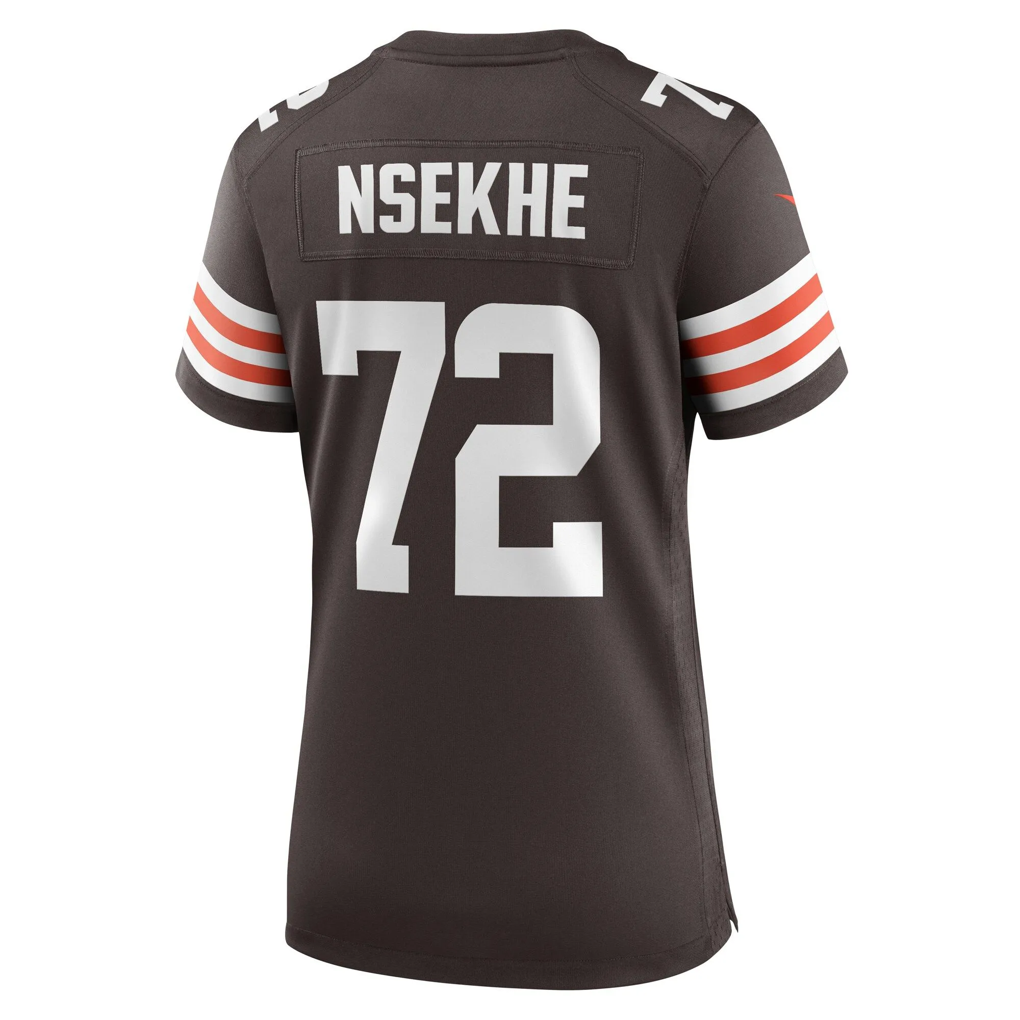 Ty Nsekhe Cleveland Browns  Women's  Game Jersey -  Brown