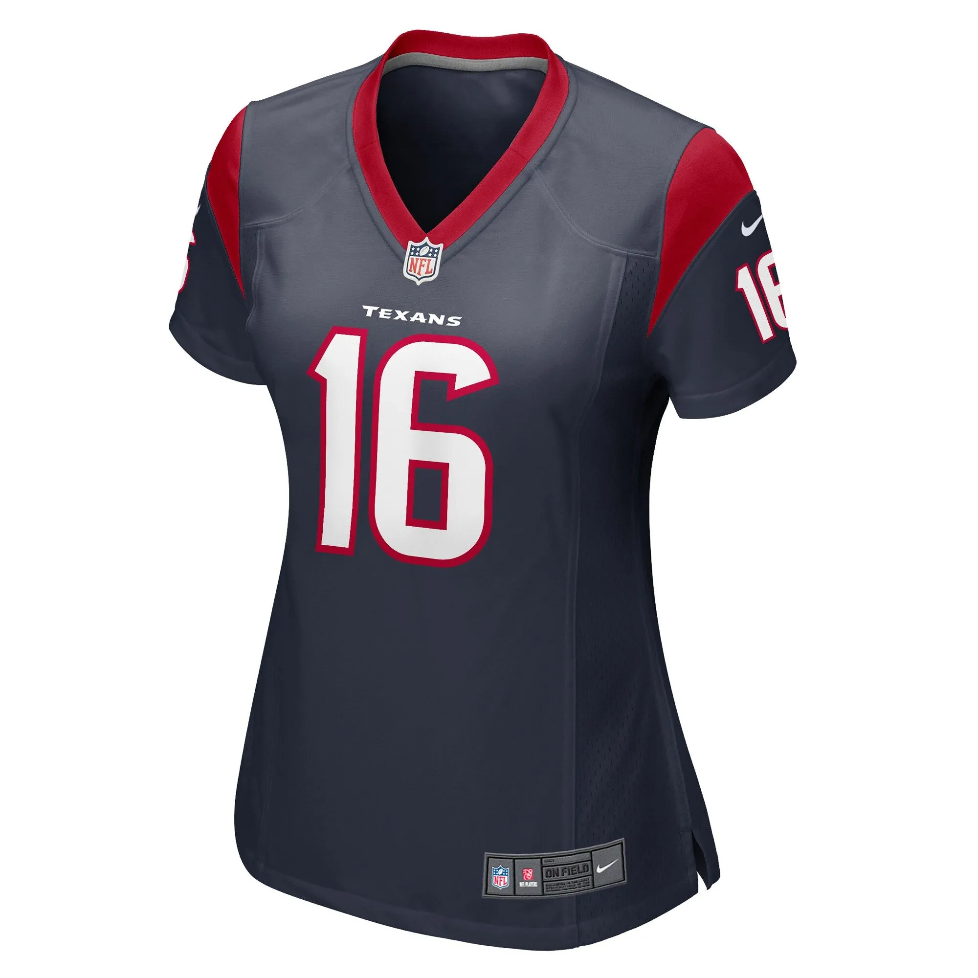 Ty Zentner Houston Texans  Women's Team Game Jersey -  Navy