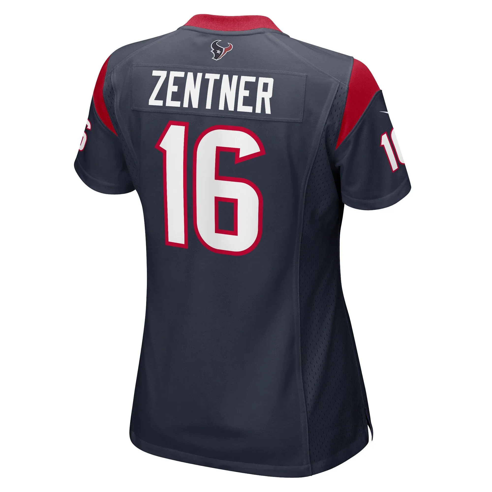 Ty Zentner Houston Texans  Women's Team Game Jersey -  Navy