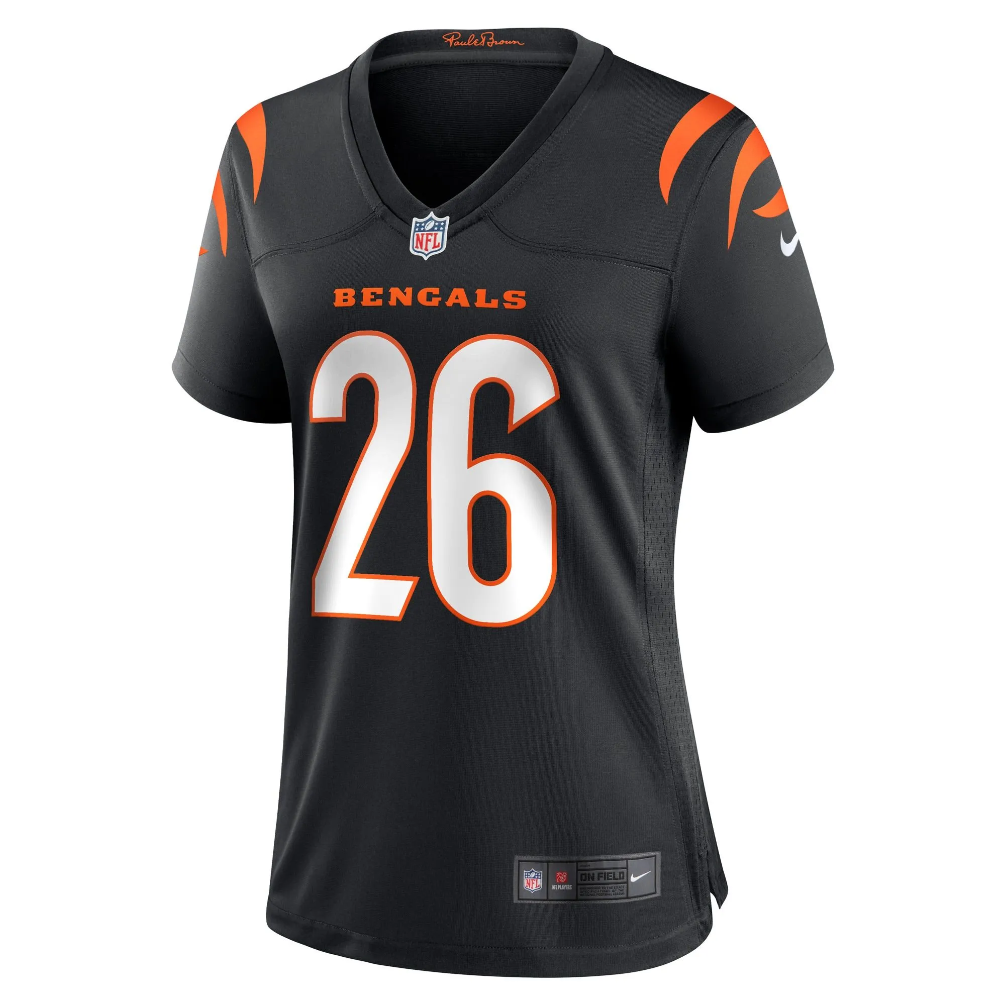 Tycen Anderson Cincinnati Bengals  Women's Game Player Jersey - Black