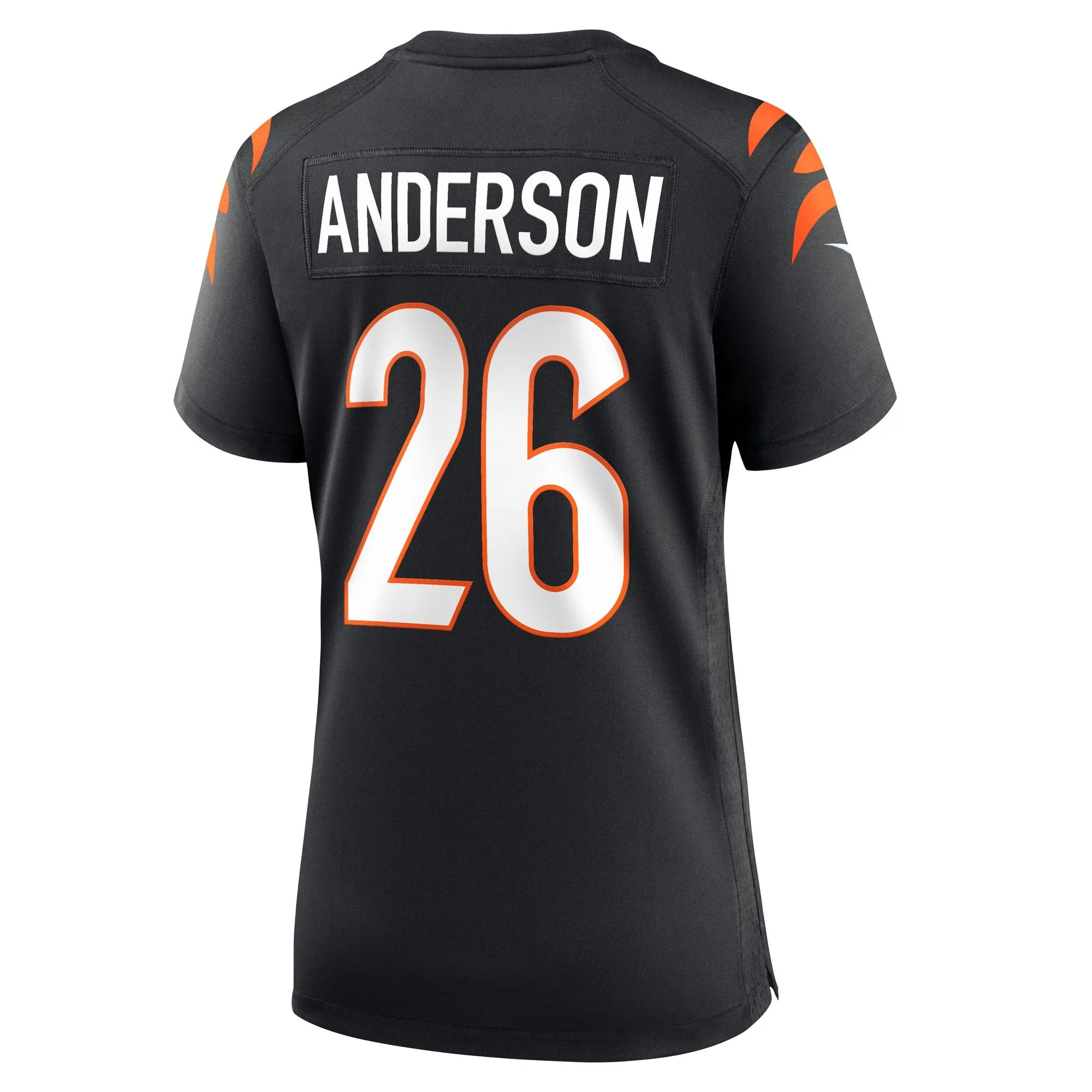 Tycen Anderson Cincinnati Bengals  Women's Game Player Jersey - Black