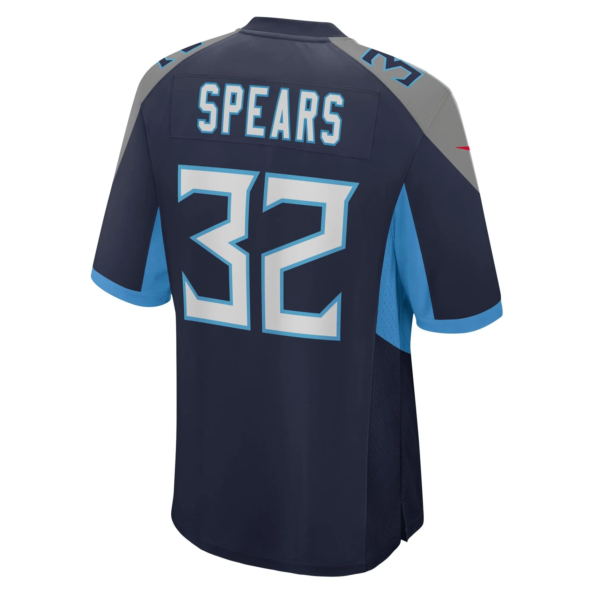 Tyjae Spears Tennessee Titans  Team Game Jersey -  Navy